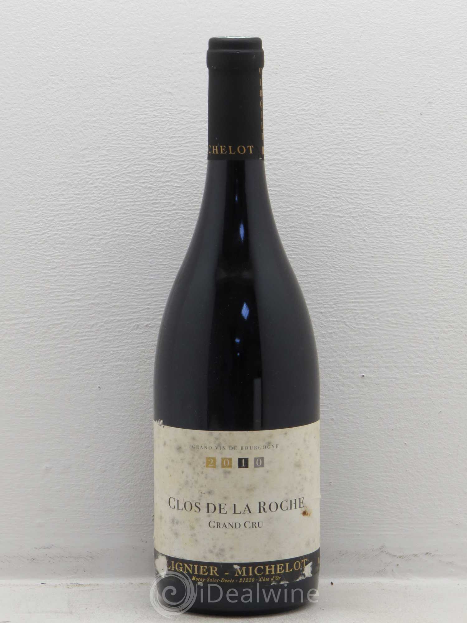 Clos de la Roche Grand Cru Domaine Lignier Michelot 2010 - Posten von 1 Flasche - 0