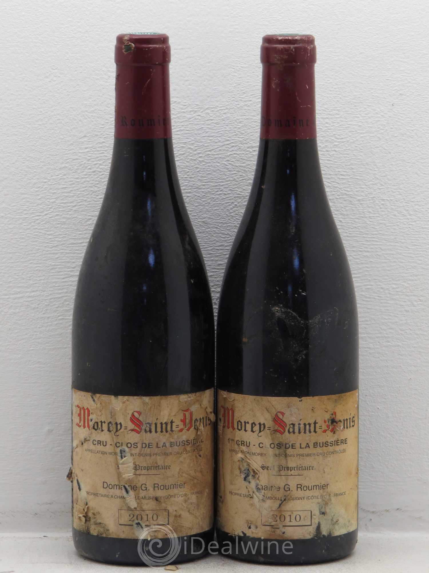 Morey-Saint-Denis 1er Cru Clos de la Bussière Georges Roumier (Domaine) 2010 - Lot de 2 bouteilles - 0