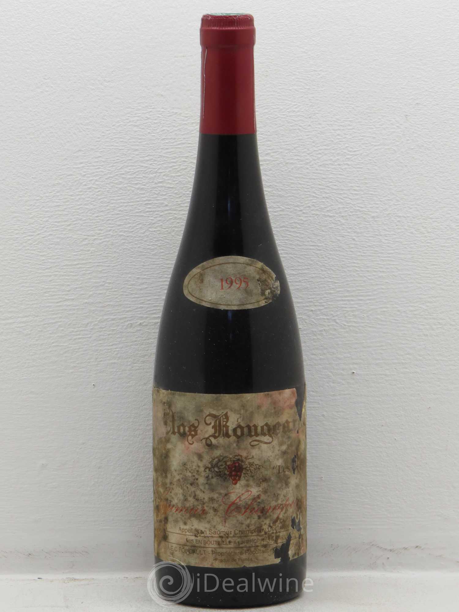 Saumur-Champigny Les Poyeux Clos Rougeard 1995 - Lot de 1 bouteille - 0