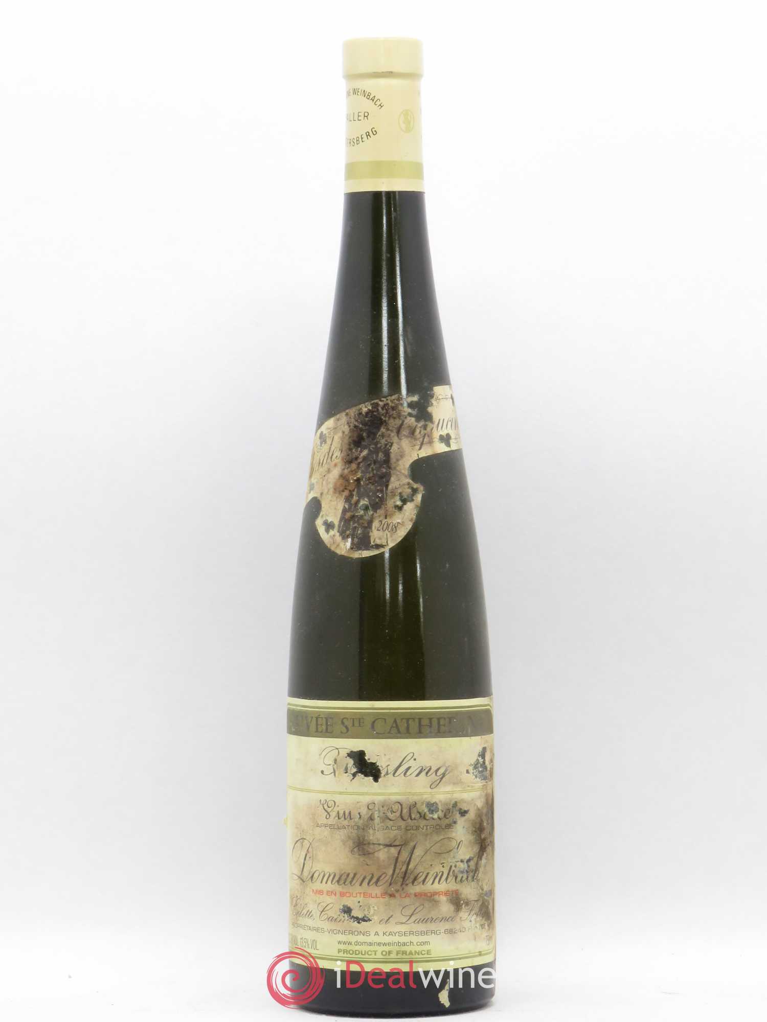 Alsace Riesling Cuvée Sainte-Catherine Weinbach (Domaine) 2008 - Lot de 1 bouteille - 0