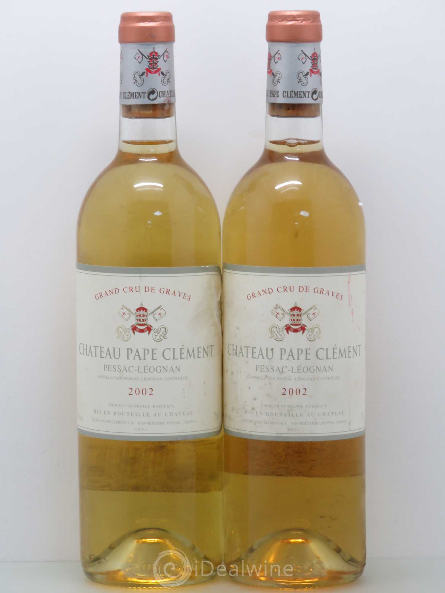 Château Pape Clément 2002 - Lot de 2 bouteilles - 0