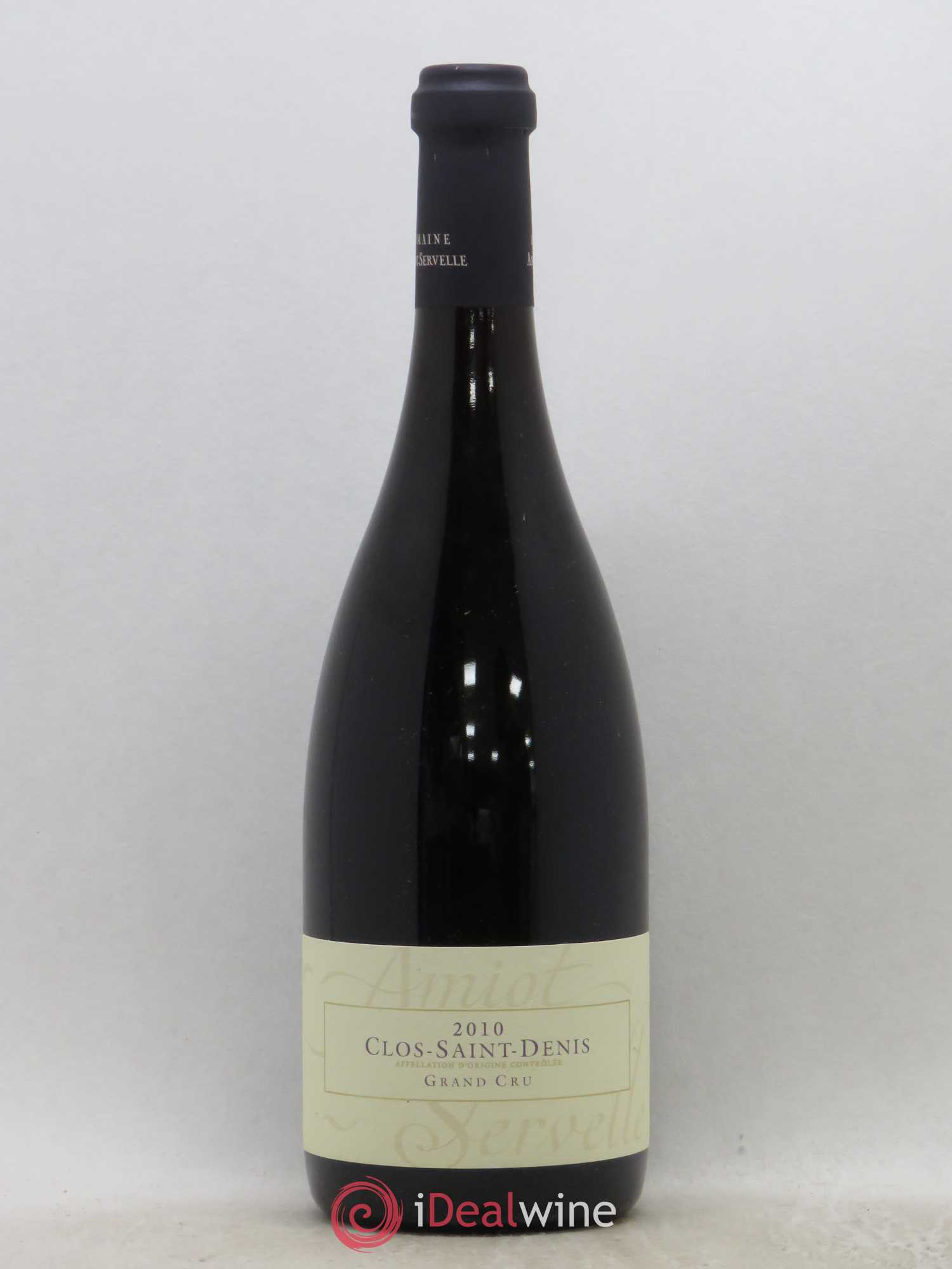 Clos Saint-Denis Grand Cru Amiot-Servelle 2010 - Lot de 1 bouteille - 0