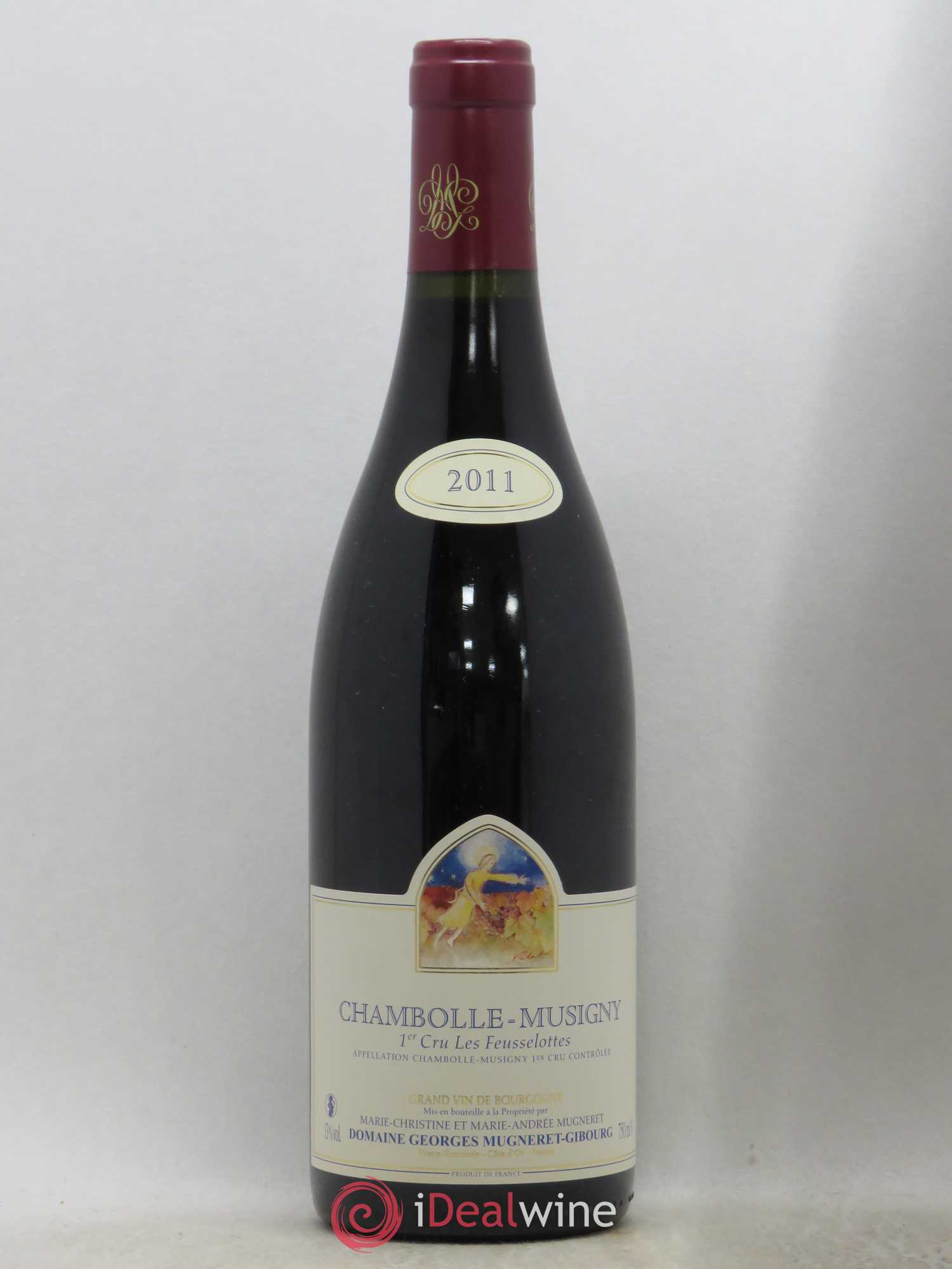 Chambolle-Musigny 1er Cru Les Feusselottes Mugneret-Gibourg (Domaine) 2011 - Lot de 1 bouteille - 0