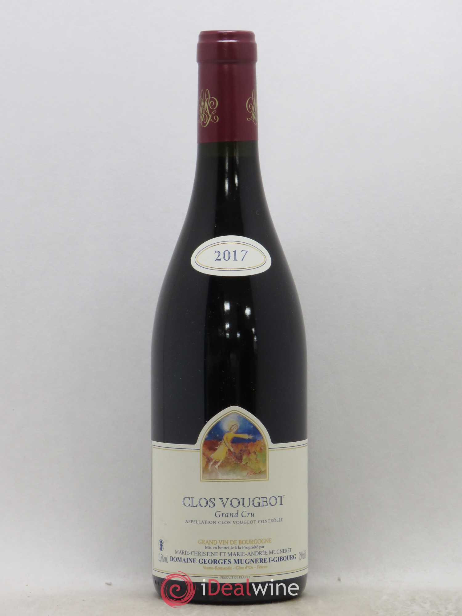 Clos de Vougeot Grand Cru Georges Mugneret-Gibourg (Domaine) 2017 - Lot de 1 bouteille - 0
