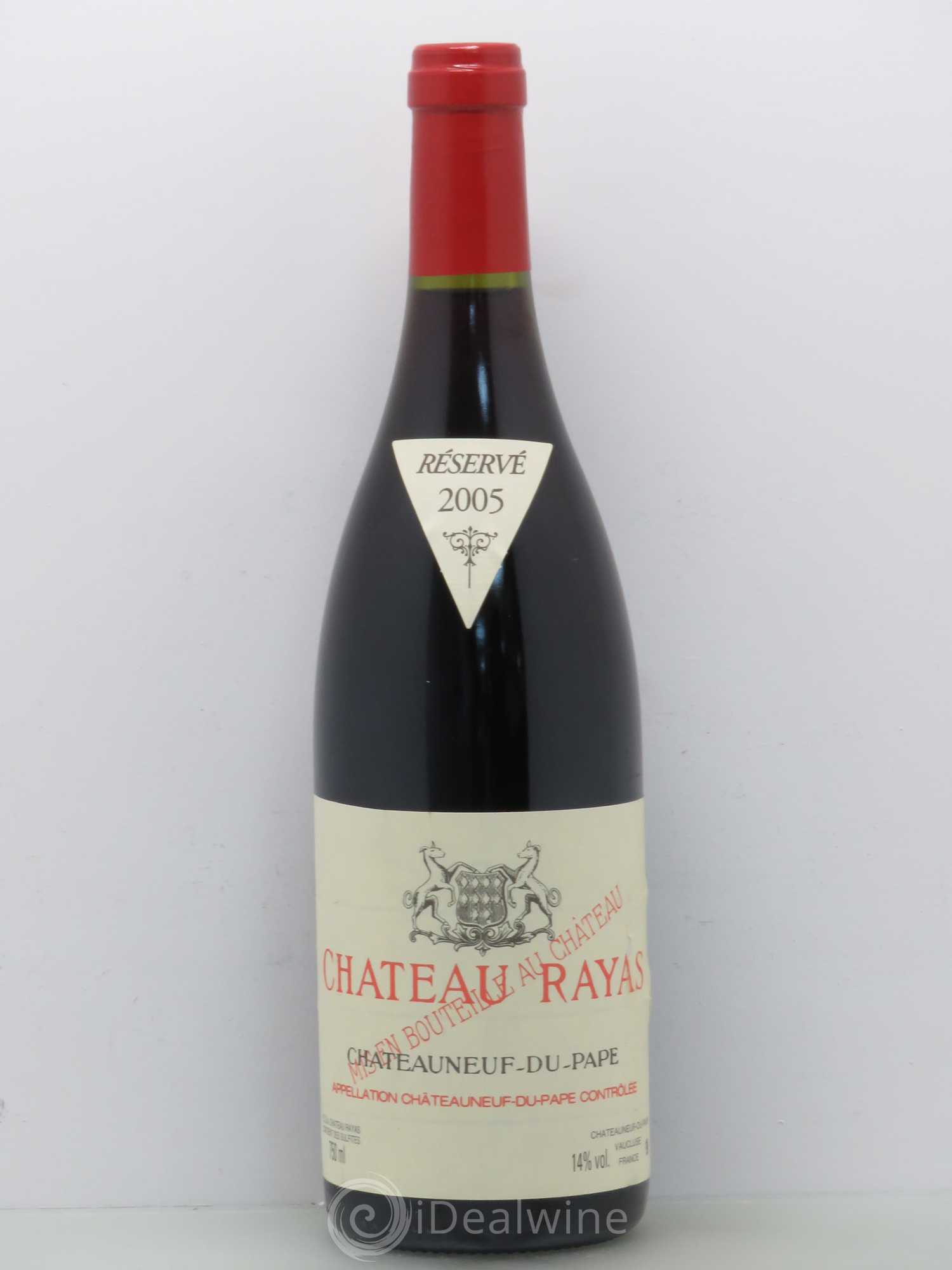 Châteauneuf-du-Pape Château Rayas Emmanuel Reynaud 2005 - Lot de 1 bouteille - 0
