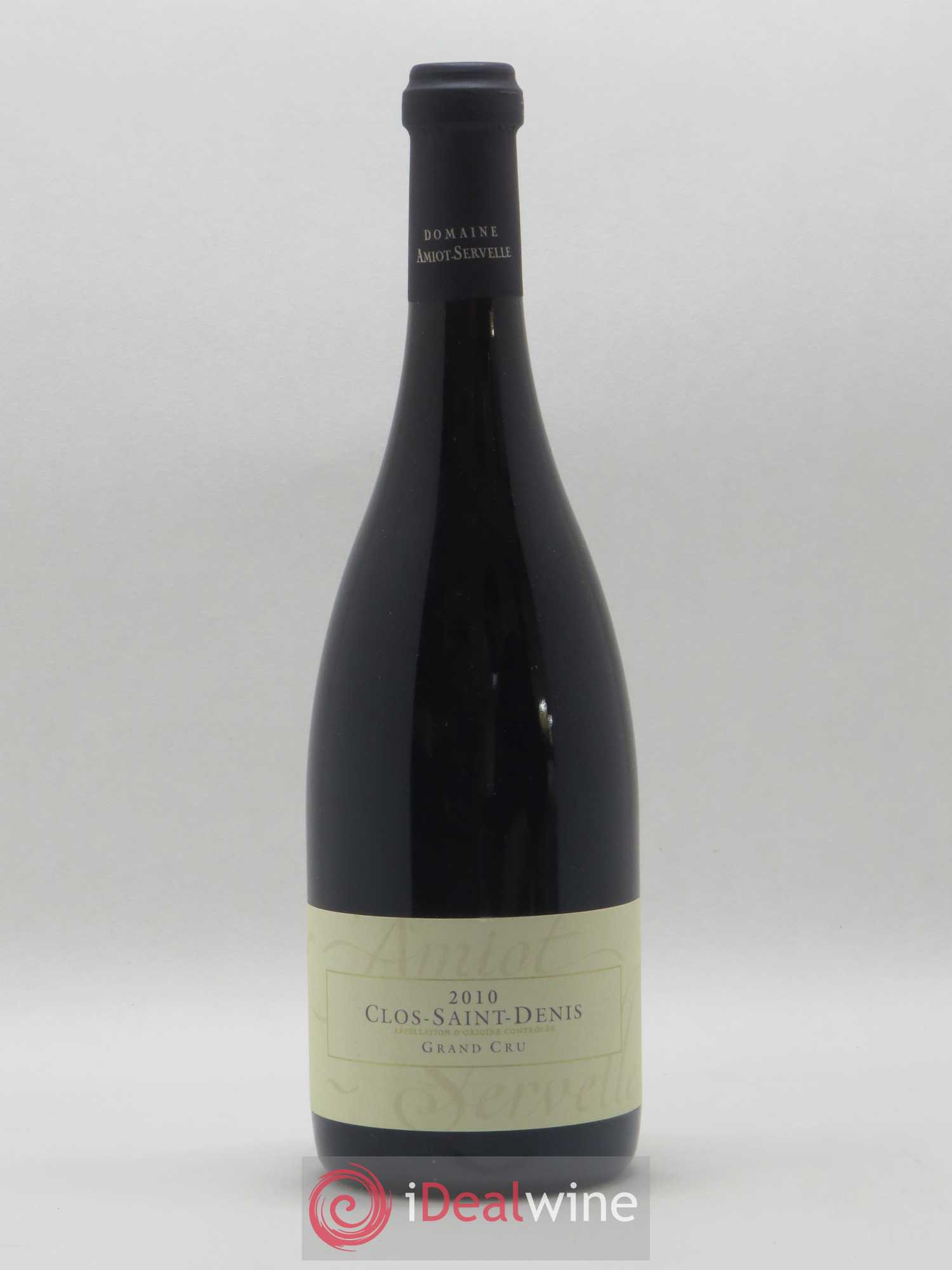 Clos Saint-Denis Grand Cru Amiot-Servelle 2010 - Lot de 1 bouteille - 0
