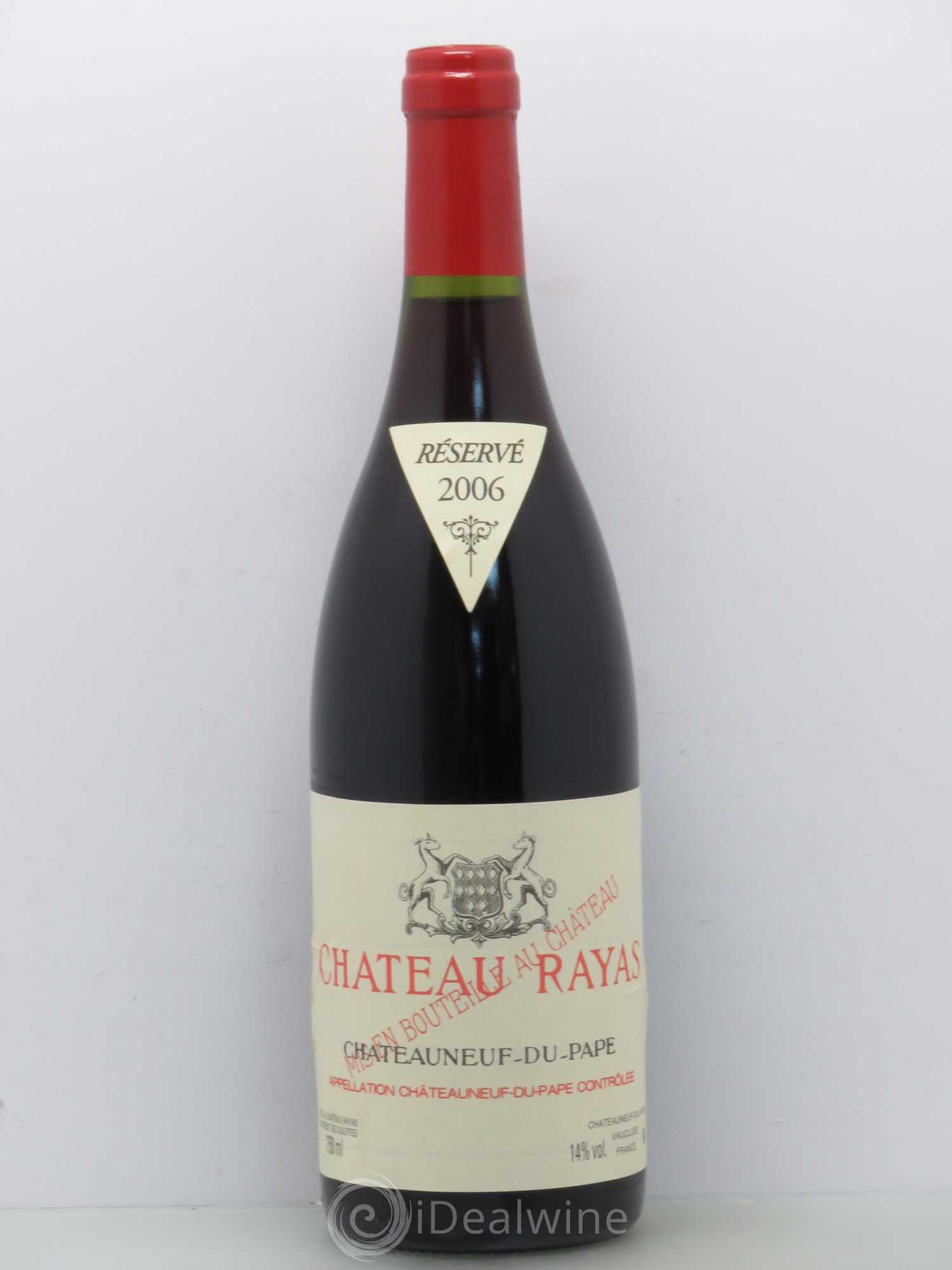 Châteauneuf-du-Pape Château Rayas Emmanuel Reynaud 2006 - Lot de 1 bouteille - 0