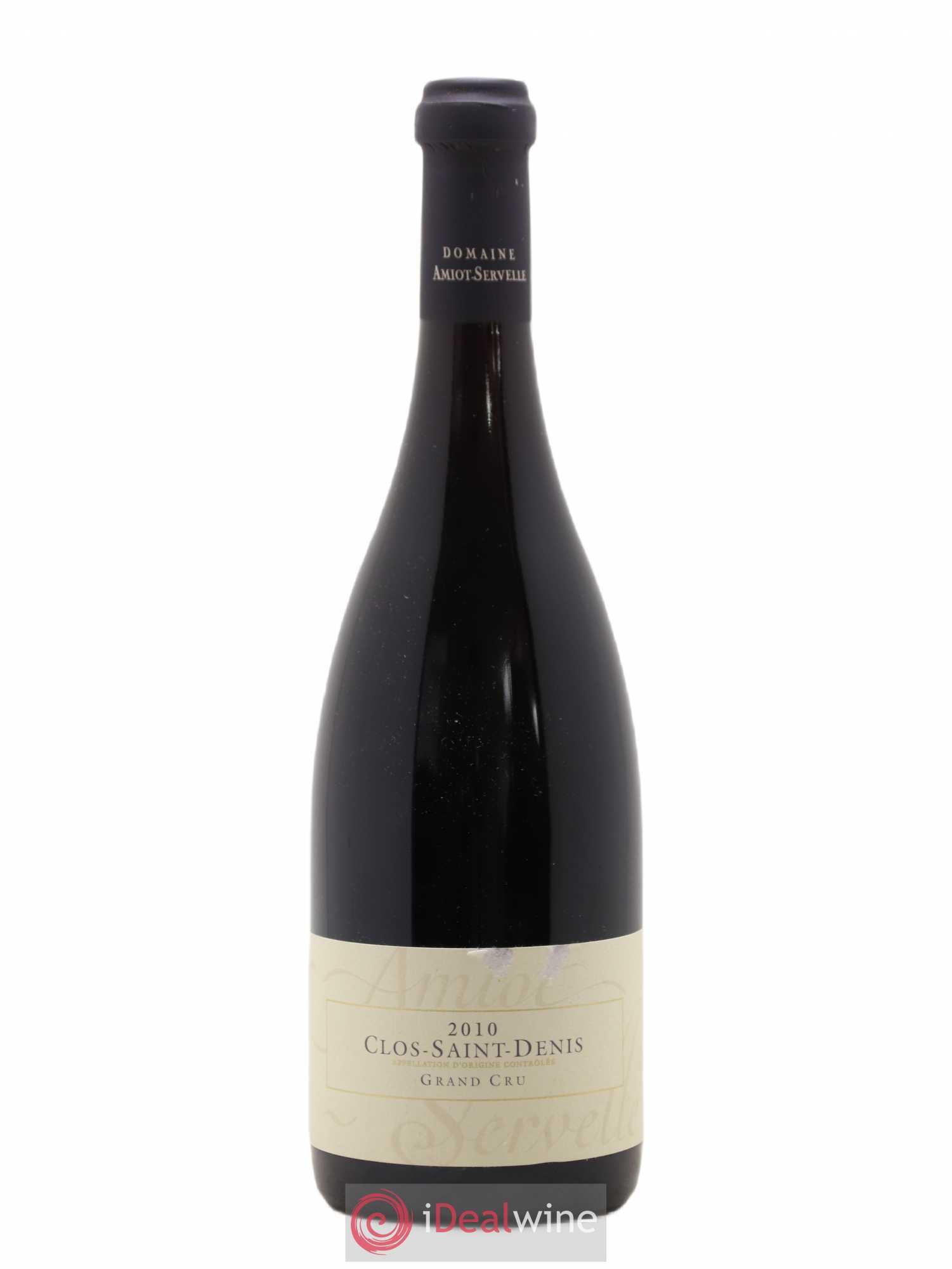 Clos Saint-Denis Grand Cru Amiot-Servelle 2010 - Lot de 1 bouteille - 0