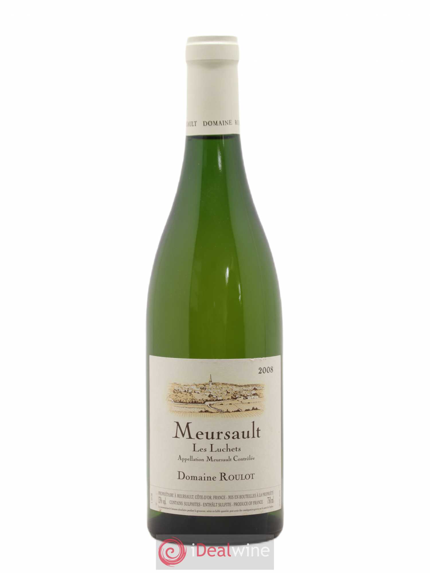 Meursault Luchets Roulot (Domaine) 2008 - Lot de 1 bouteille - 0