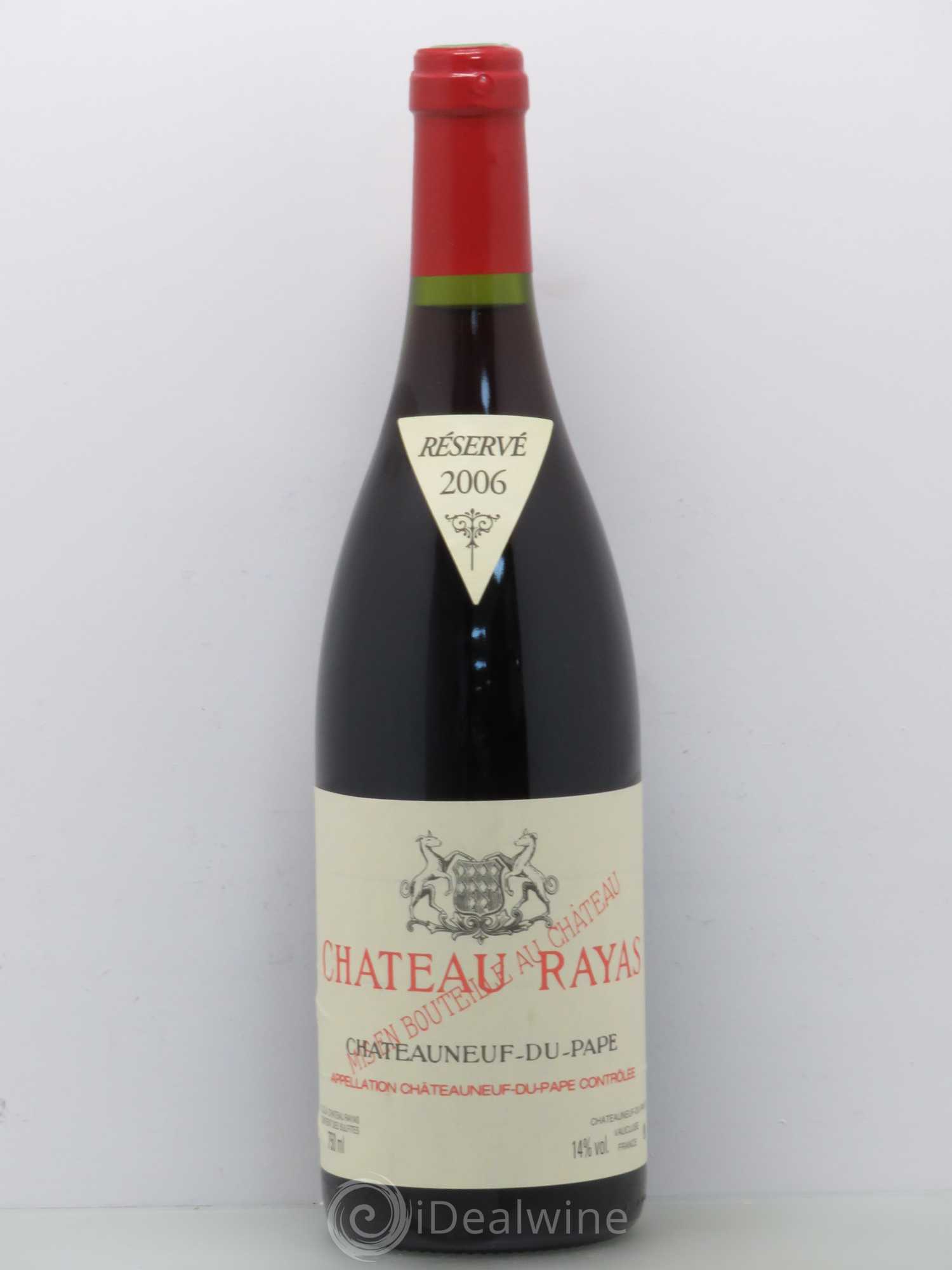 Châteauneuf-du-Pape Château Rayas Emmanuel Reynaud 2006 - Lot de 1 bouteille - 0