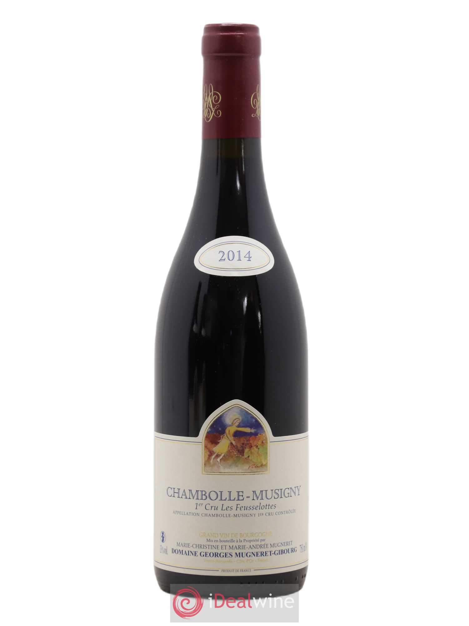 Chambolle-Musigny 1er Cru Les Feusselottes Mugneret-Gibourg (Domaine) 2014 - Lot de 1 bouteille - 0