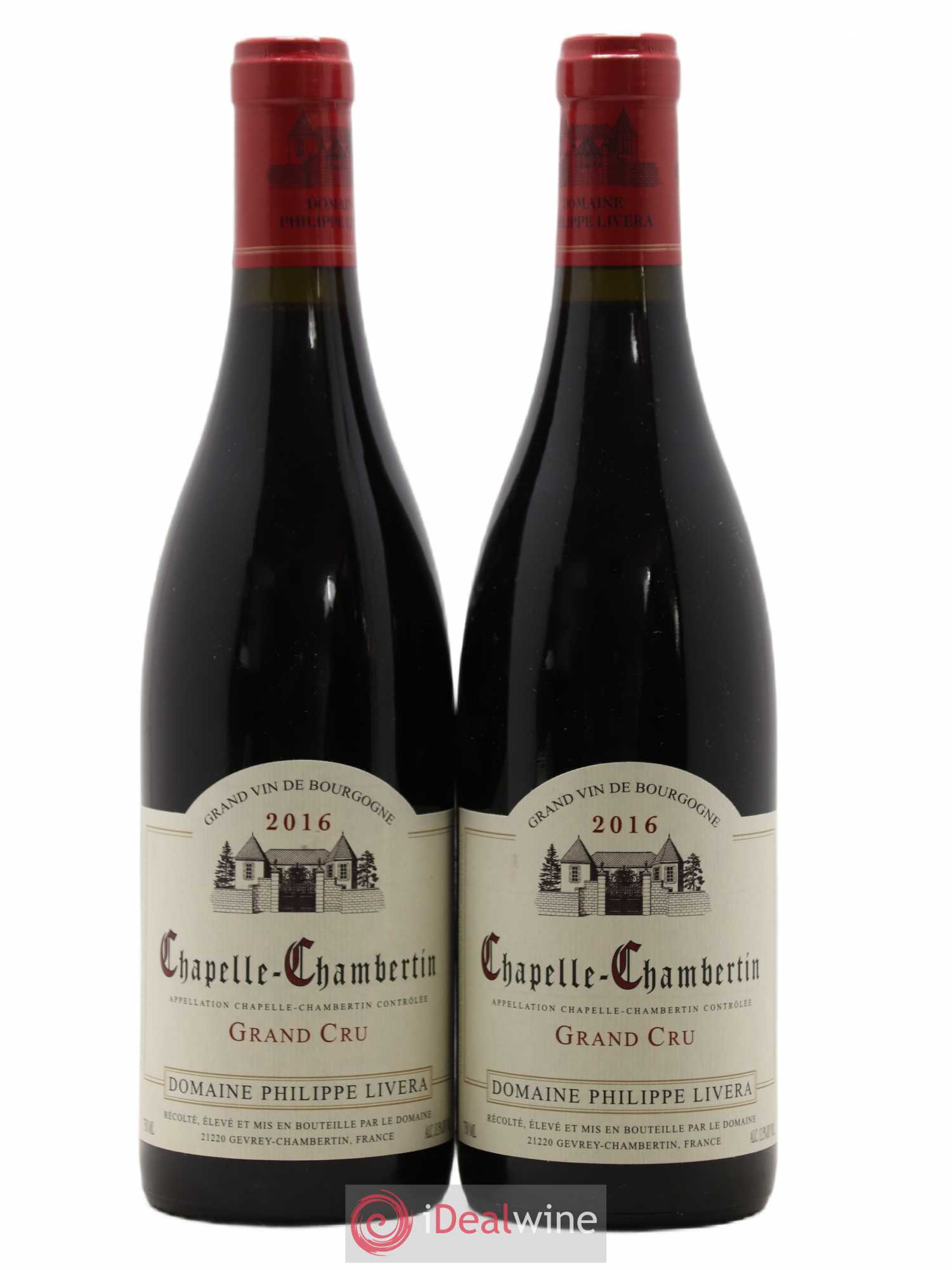 Chapelle-Chambertin Grand Cru Tilleuls (Domaine des) - Philippe Livera 2016 - Lot de 2 bouteilles - 0