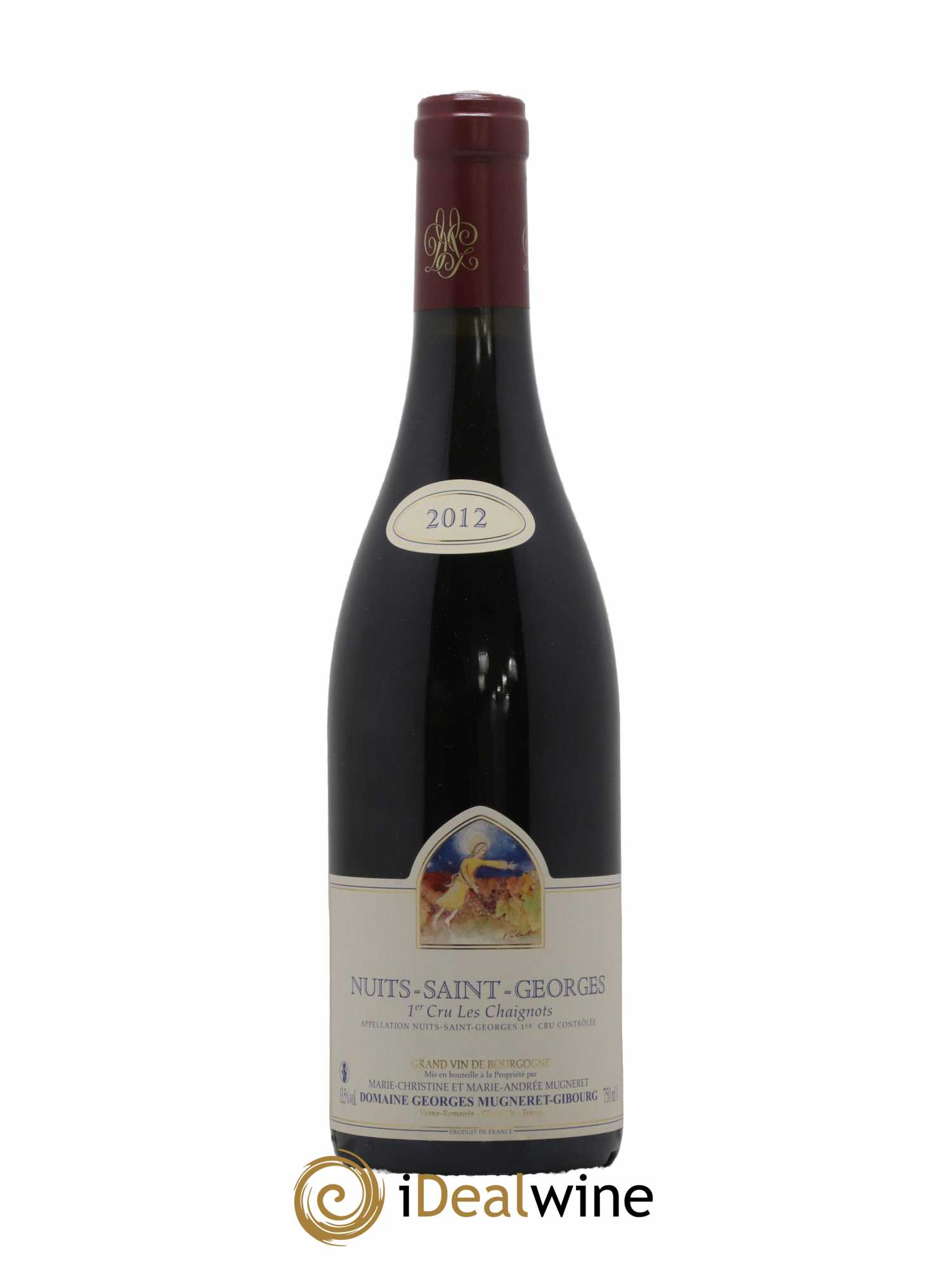 Nuits-Saint-Georges 1er Cru Les Chaignots Mugneret-Gibourg (Domaine) 2012 - Lot de 1 bouteille - 0