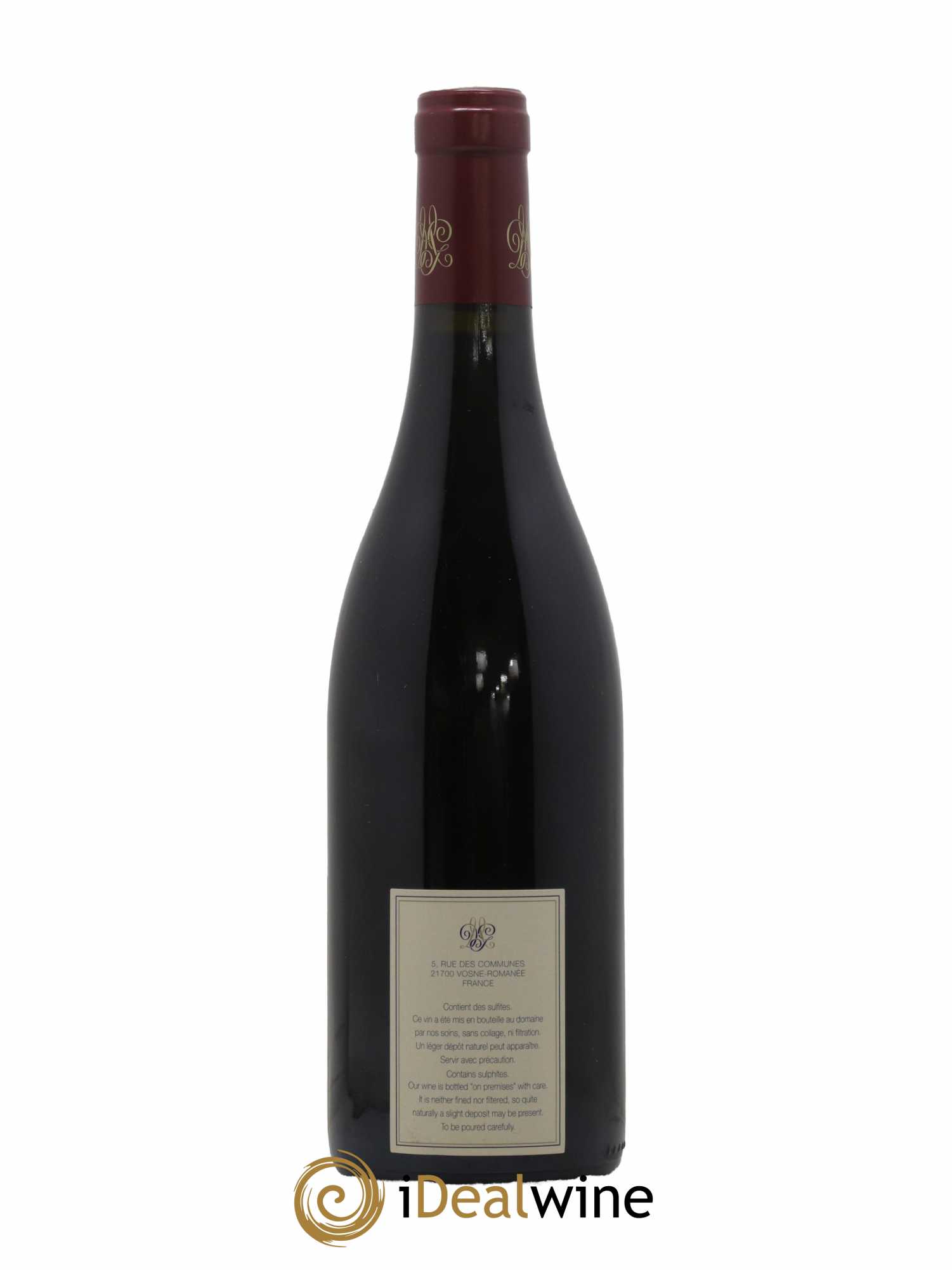 Nuits-Saint-Georges 1er Cru Les Chaignots Mugneret-Gibourg (Domaine) 2012 - Lot de 1 bouteille - 1