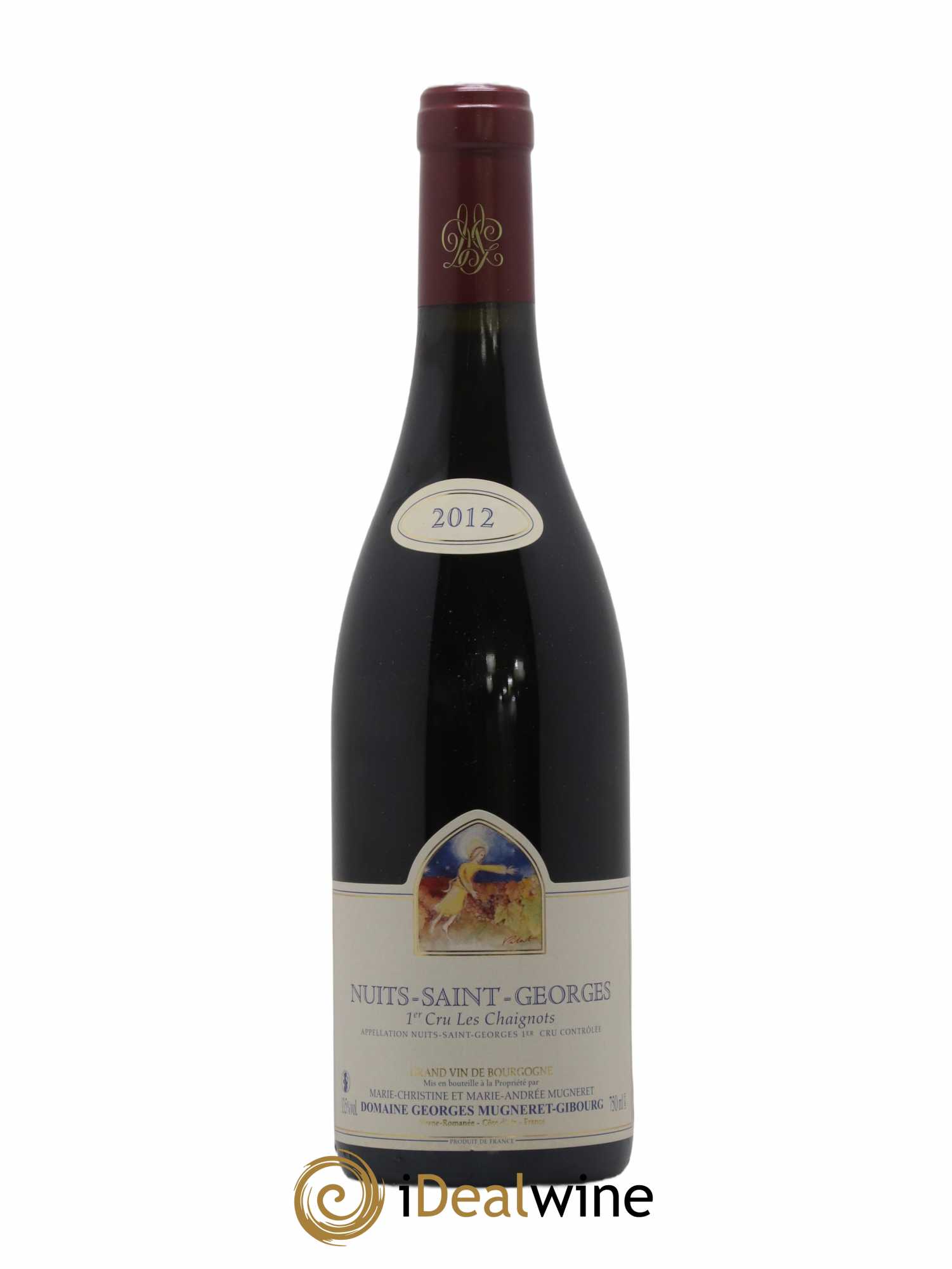 Nuits-Saint-Georges 1er Cru Les Chaignots Mugneret-Gibourg (Domaine) 2012 - Lot de 1 bouteille - 0