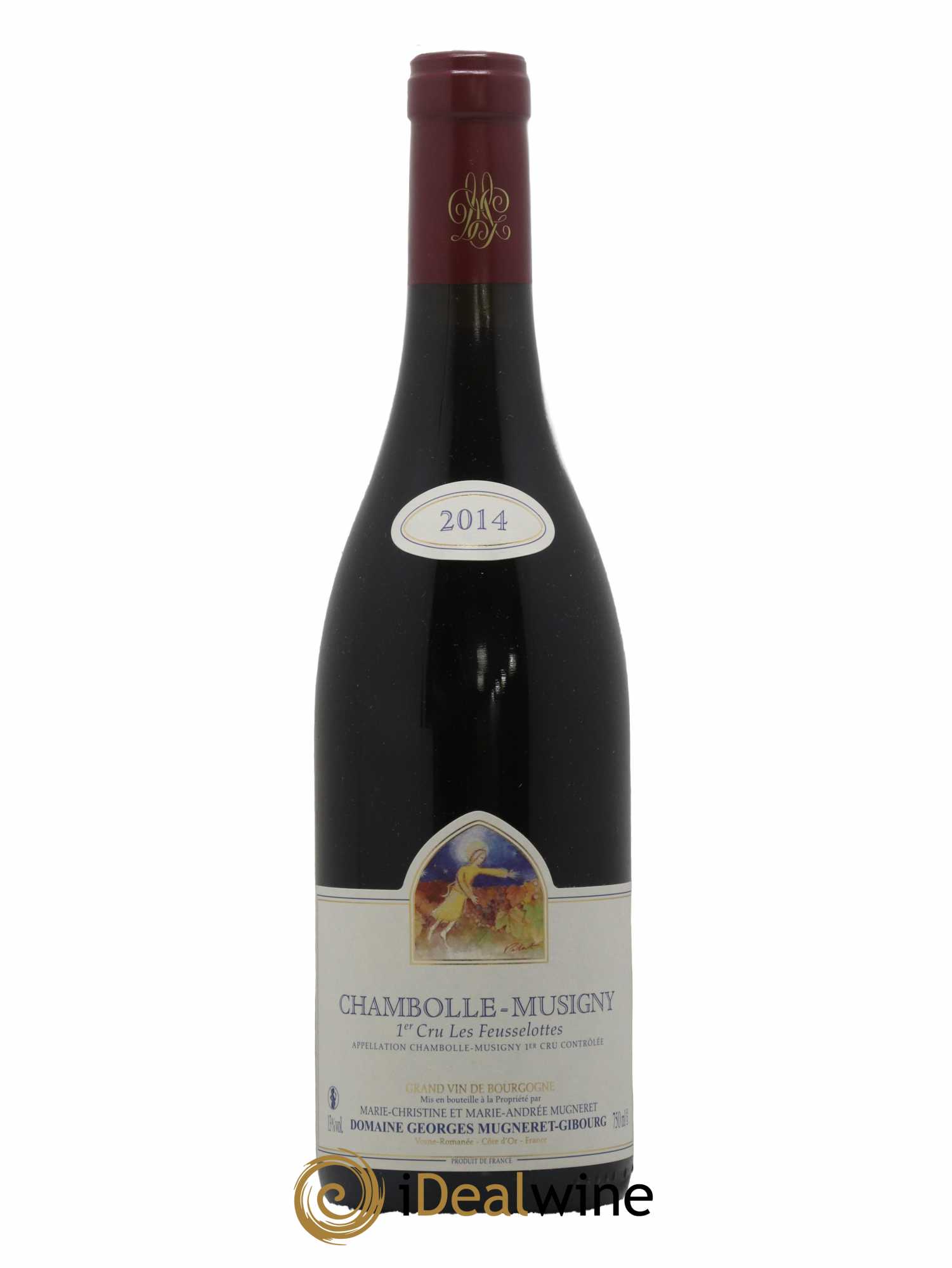 Chambolle-Musigny 1er Cru Les Feusselottes Mugneret-Gibourg (Domaine) 2014 - Lot de 1 bouteille - 0