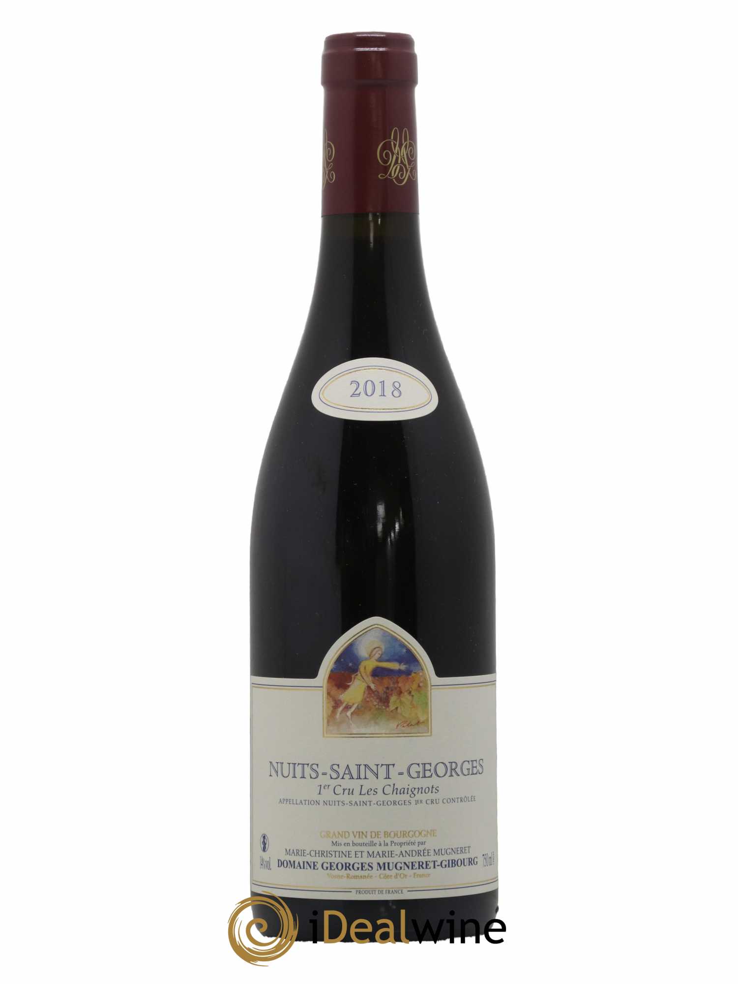 Nuits-Saint-Georges 1er Cru Les Chaignots Mugneret-Gibourg (Domaine) 2018 - Lot de 1 bouteille - 0