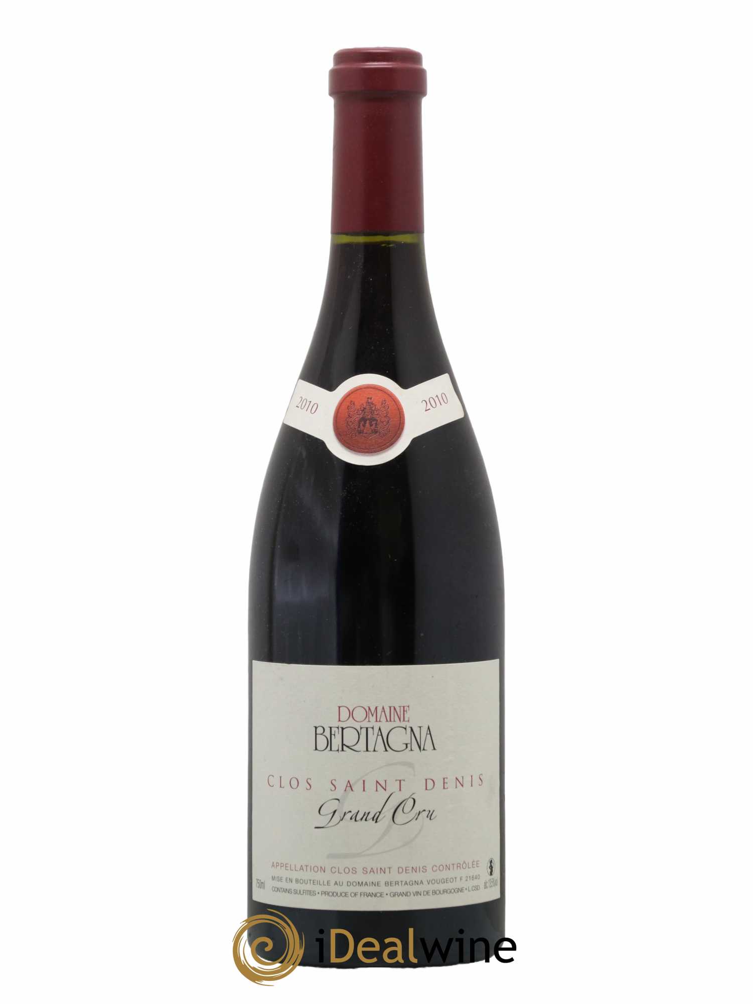 Clos Saint-Denis Grand Cru Bertagna 2010 - Lot de 1 bouteille - 0