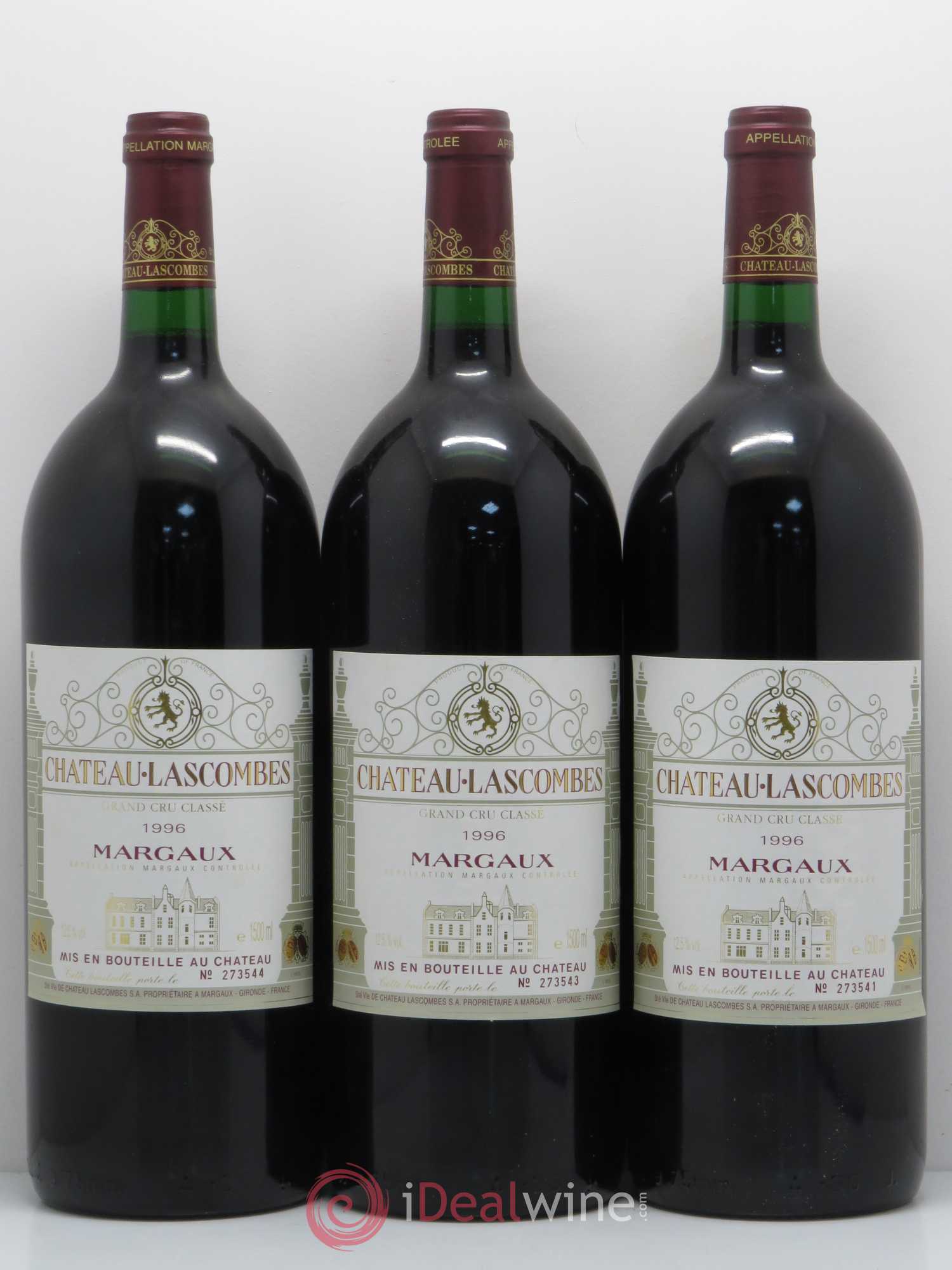 Château Lascombes 2ème Grand Cru Classé 1996 - Lot de 6 magnums - 2