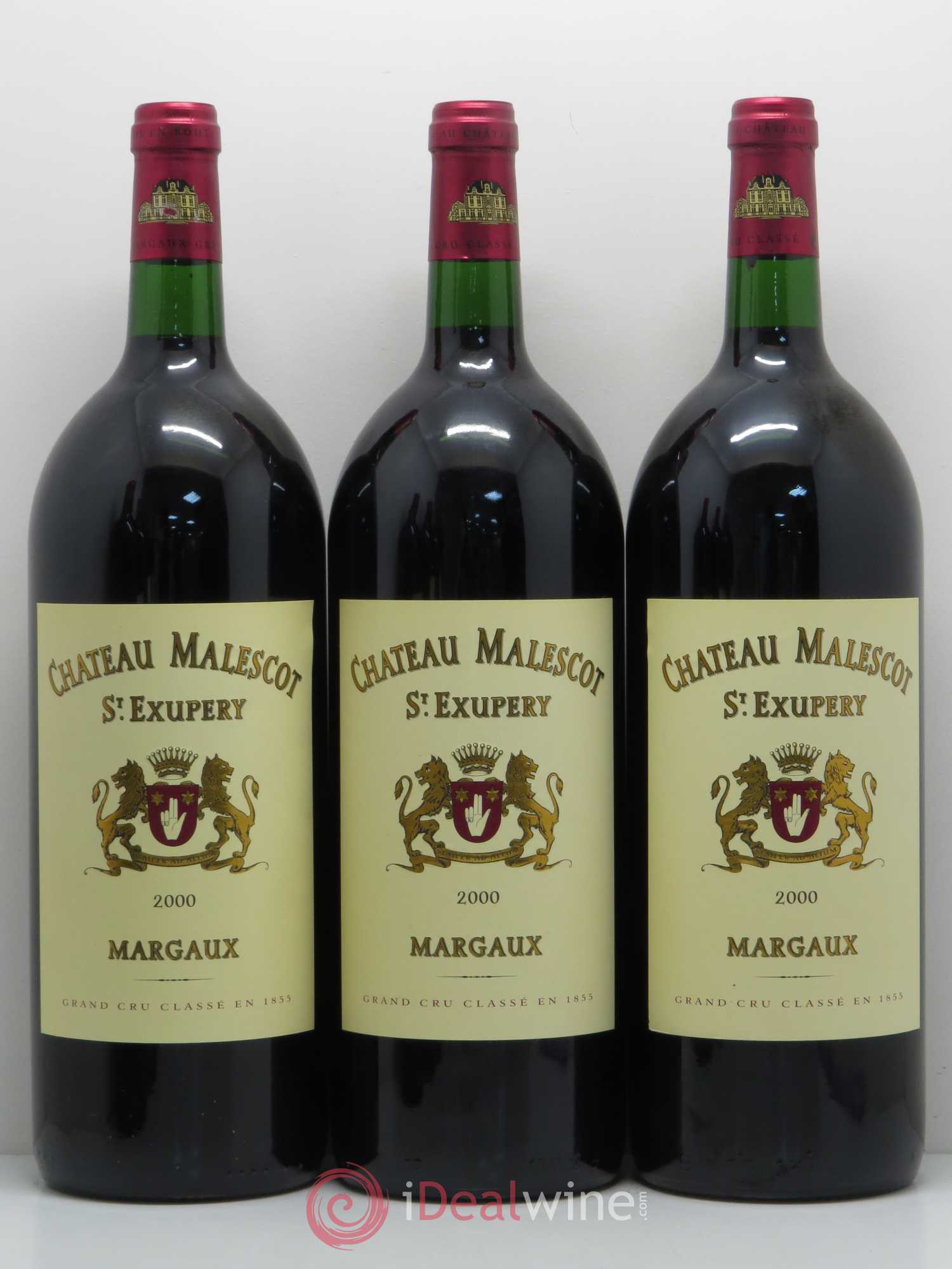 Château Malescot Saint-Exupéry 3ème Grand Cru Classé 2000 - Lot de 6 magnums - 1