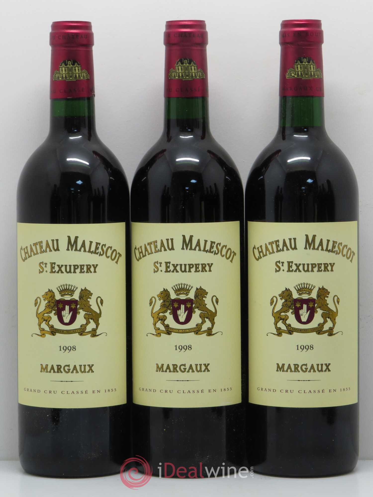 Château Malescot Saint-Exupéry 3ème Grand Cru Classé 1998 - Lot de 12 bouteilles - 2