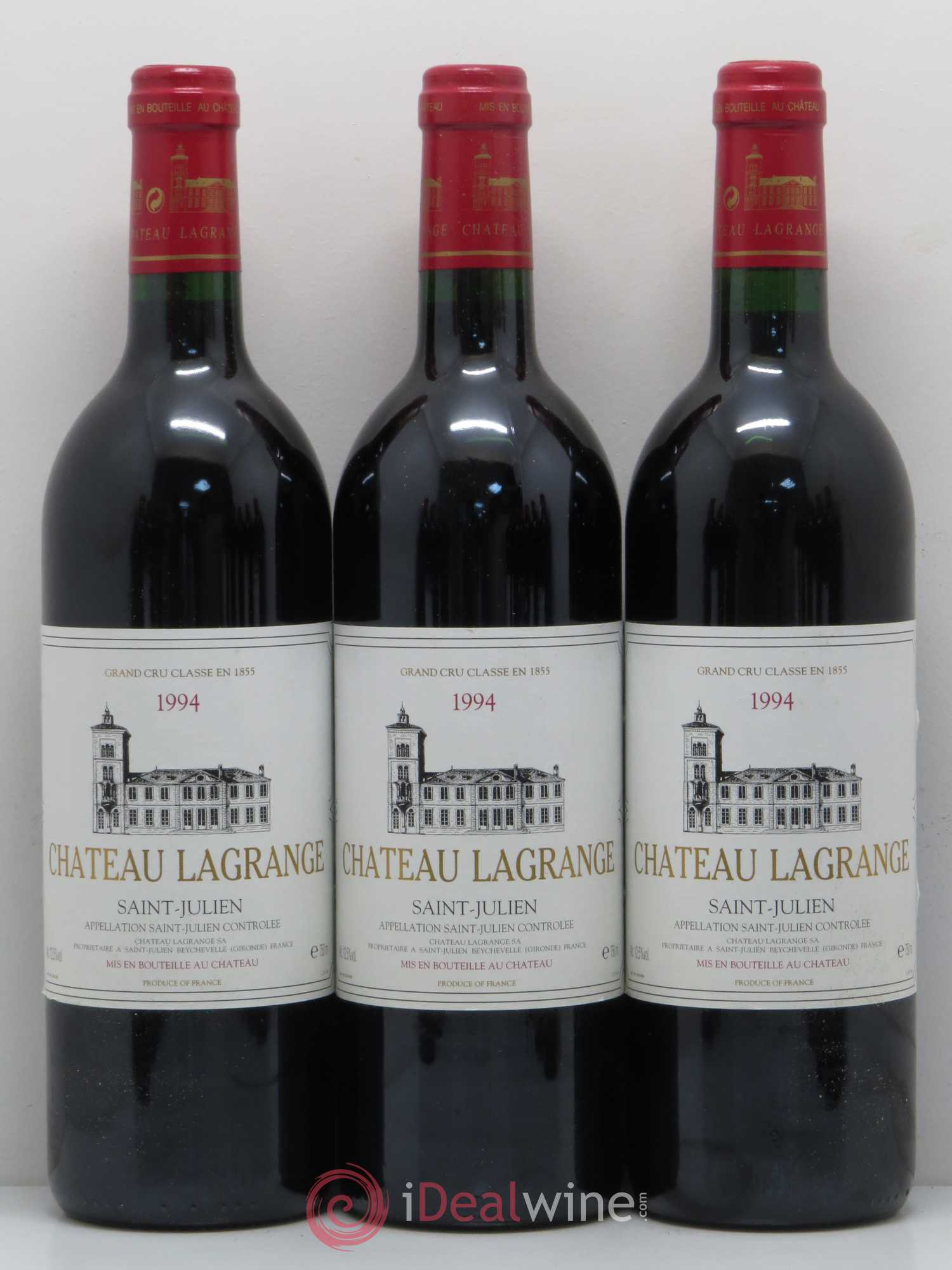 Château Lagrange 3ème Grand Cru Classé 1994 - Lot de 12 bouteilles - 1