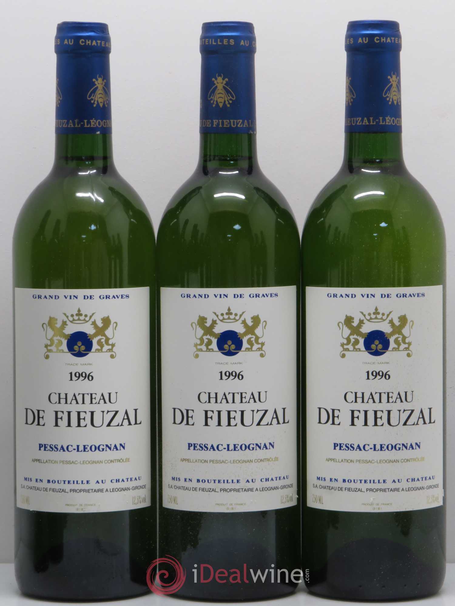 Château de Fieuzal 1996 - Lot de 12 bouteilles - 1