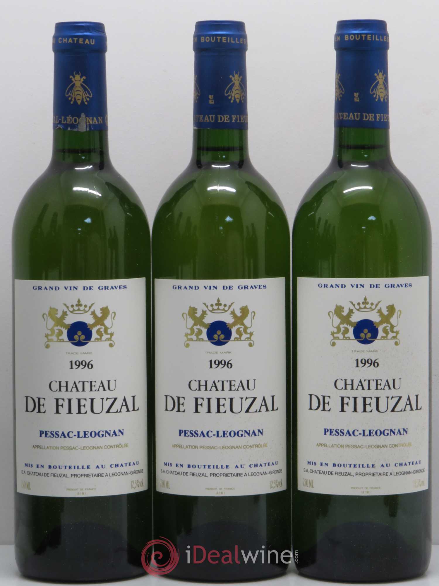 Château de Fieuzal 1996 - Lot de 12 bouteilles - 2