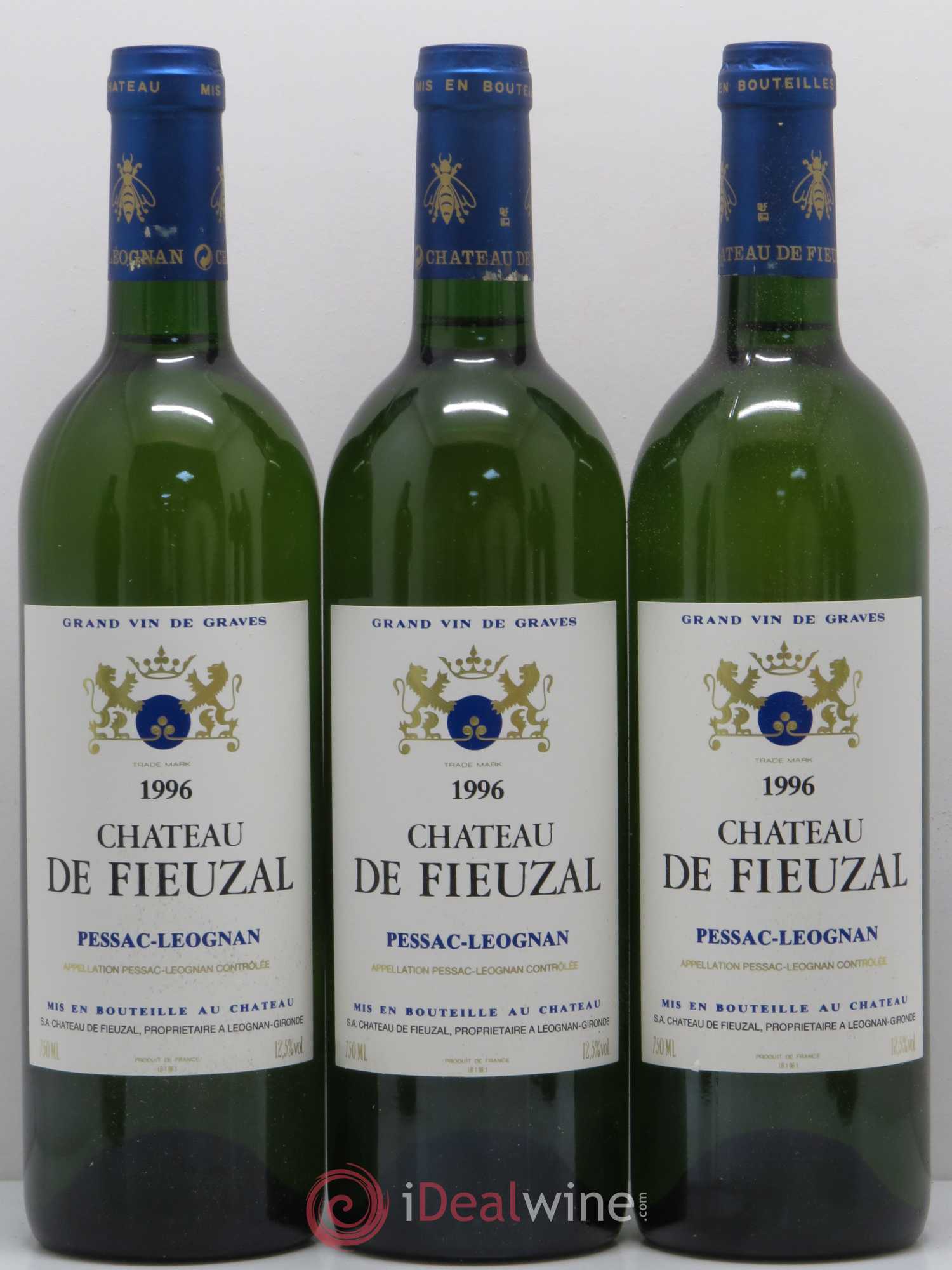 Château de Fieuzal 1996 - Lot de 12 bouteilles - 3