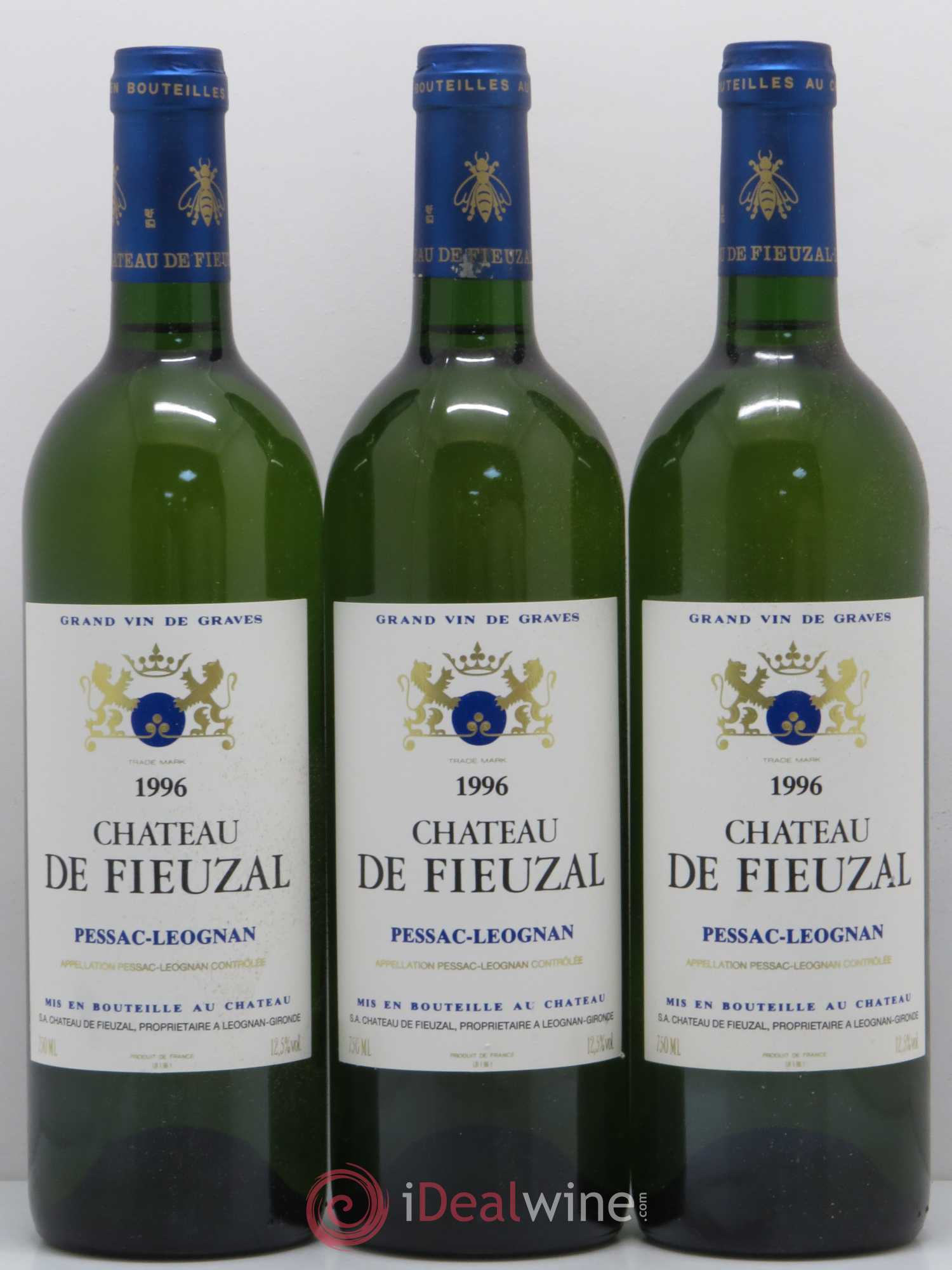 Château de Fieuzal 1996 - Lot de 12 bouteilles - 4