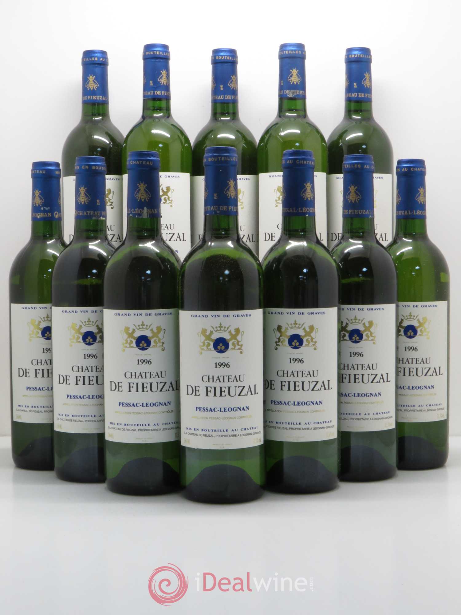 Château de Fieuzal 1996 - Lot de 12 bouteilles - 0