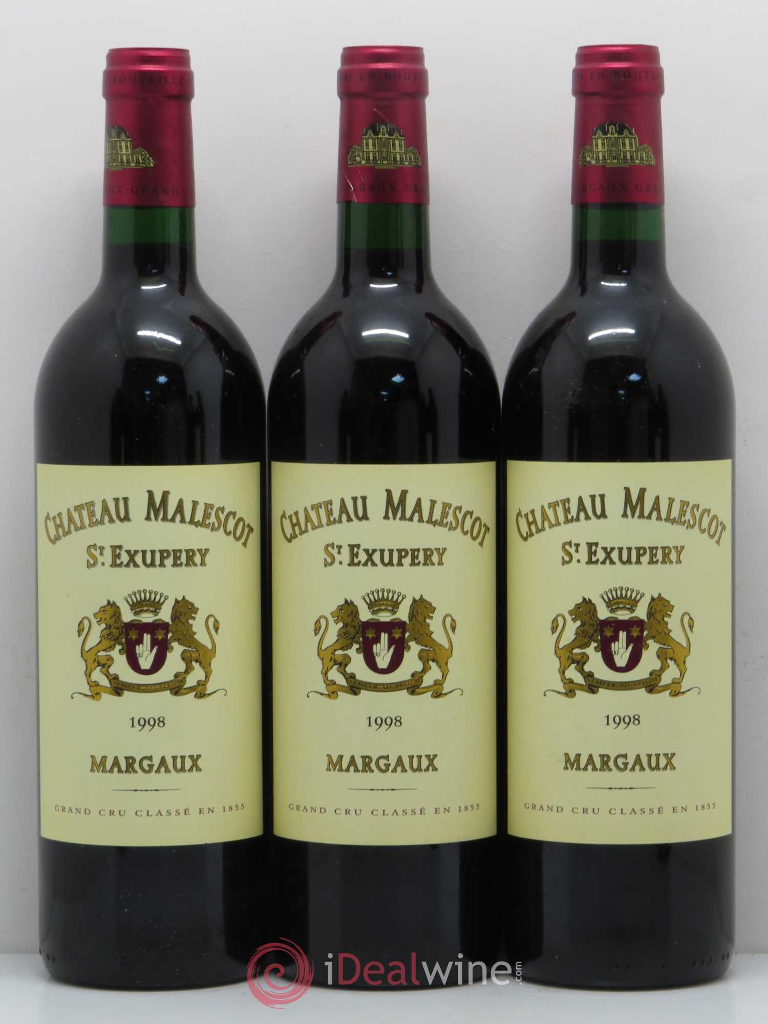 Château Malescot Saint-Exupéry 3ème Grand Cru Classé 1998 - Lotto di 12 bottiglie - 1