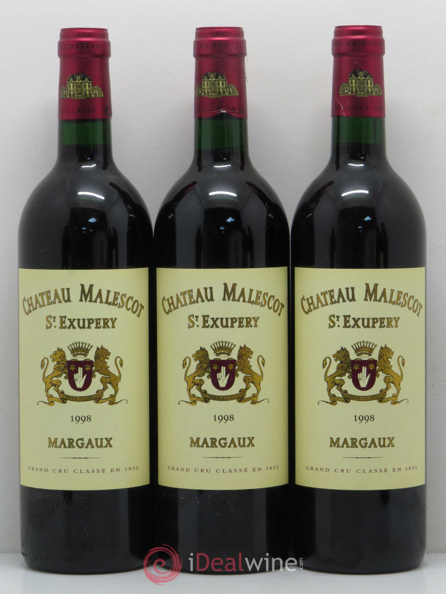 Château Malescot Saint-Exupéry 3ème Grand Cru Classé 1998 - Lotto di 12 bottiglie - 2
