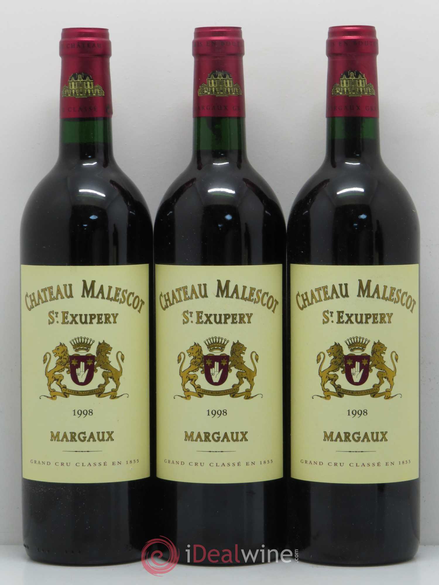 Château Malescot Saint-Exupéry 3ème Grand Cru Classé 1998 - Lotto di 12 bottiglie - 3