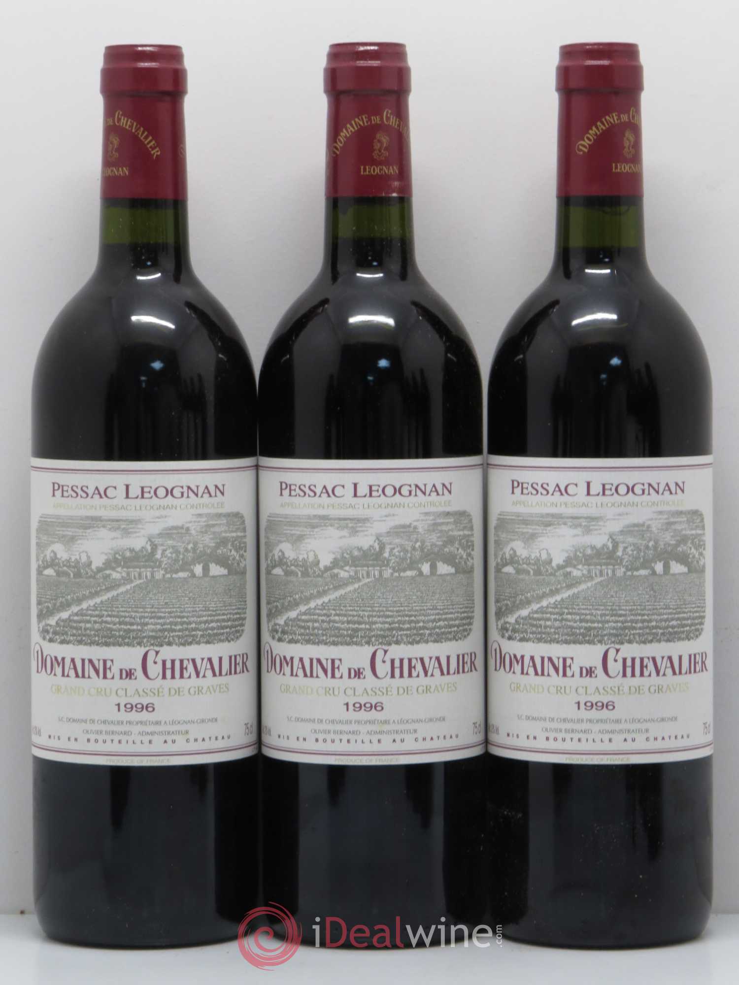 Domaine de Chevalier Cru Classé de Graves 1996 - Lot de 12 bouteilles - 2