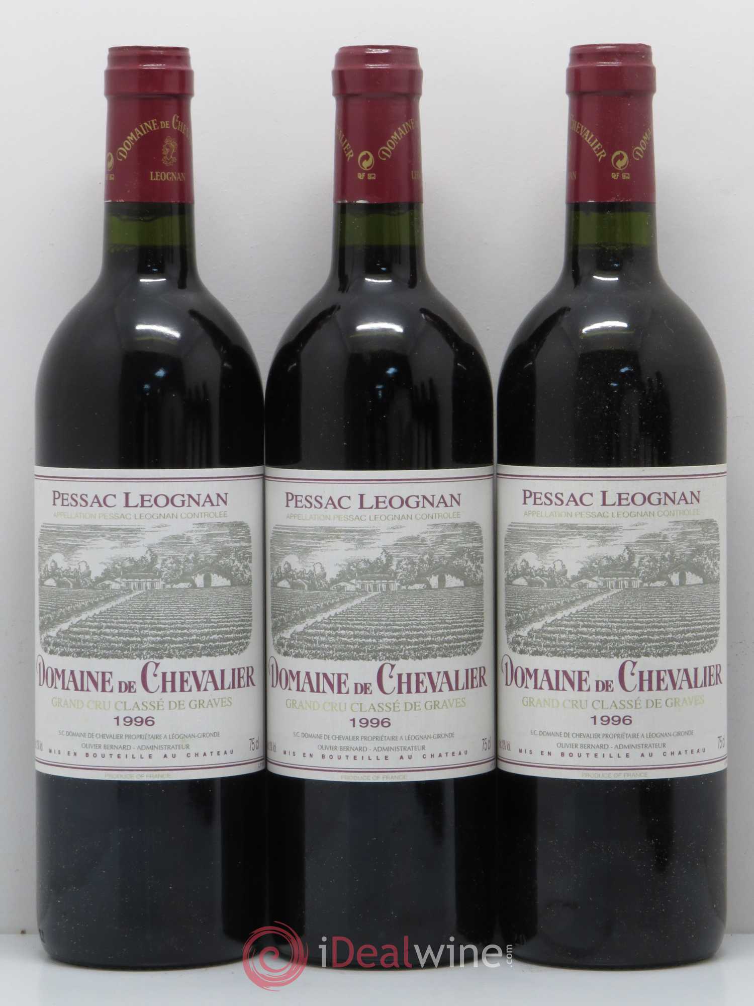 Domaine de Chevalier Cru Classé de Graves 1996 - Lot de 12 bouteilles - 3