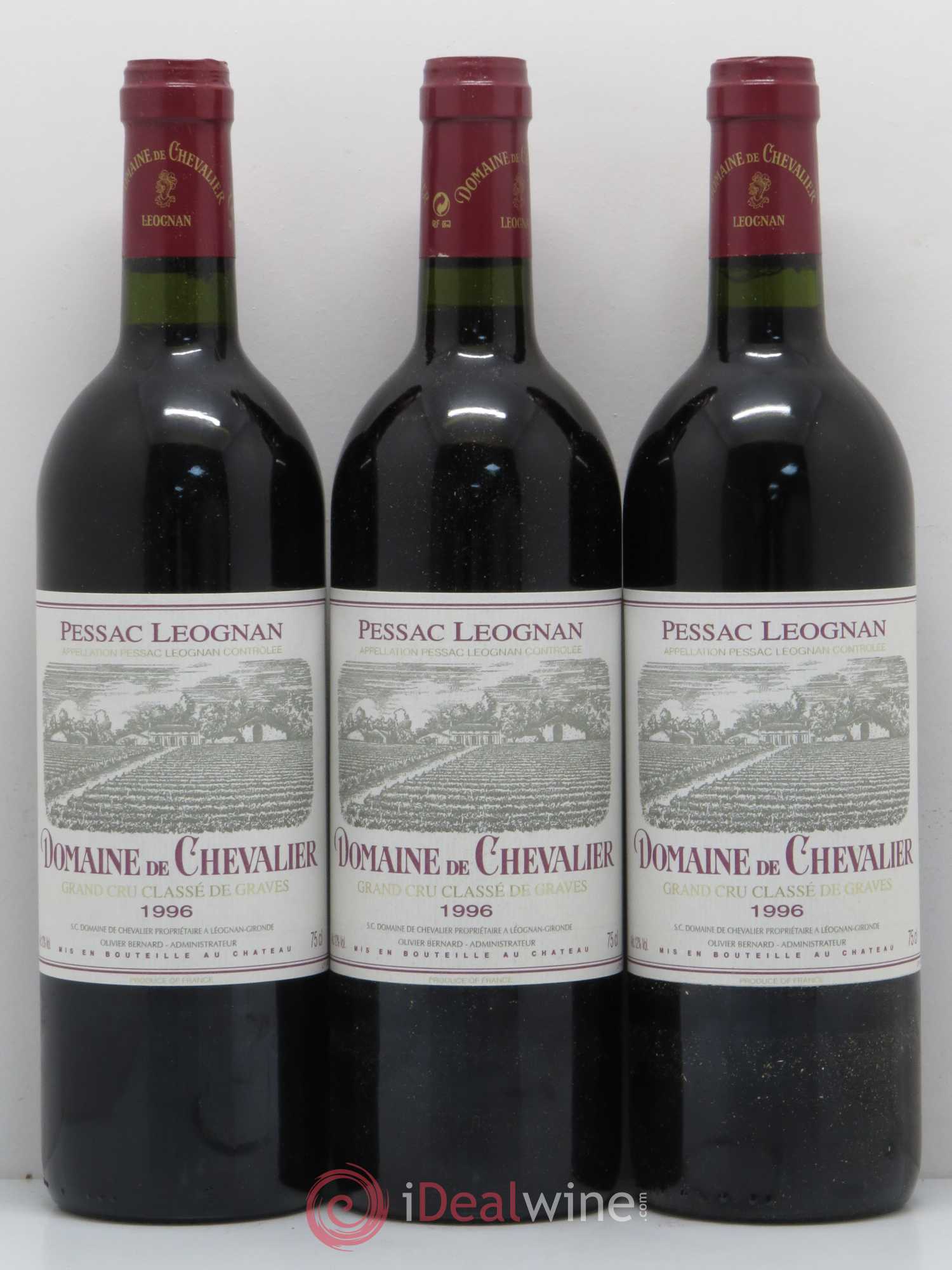 Domaine de Chevalier Cru Classé de Graves 1996 - Lot de 12 bouteilles - 4