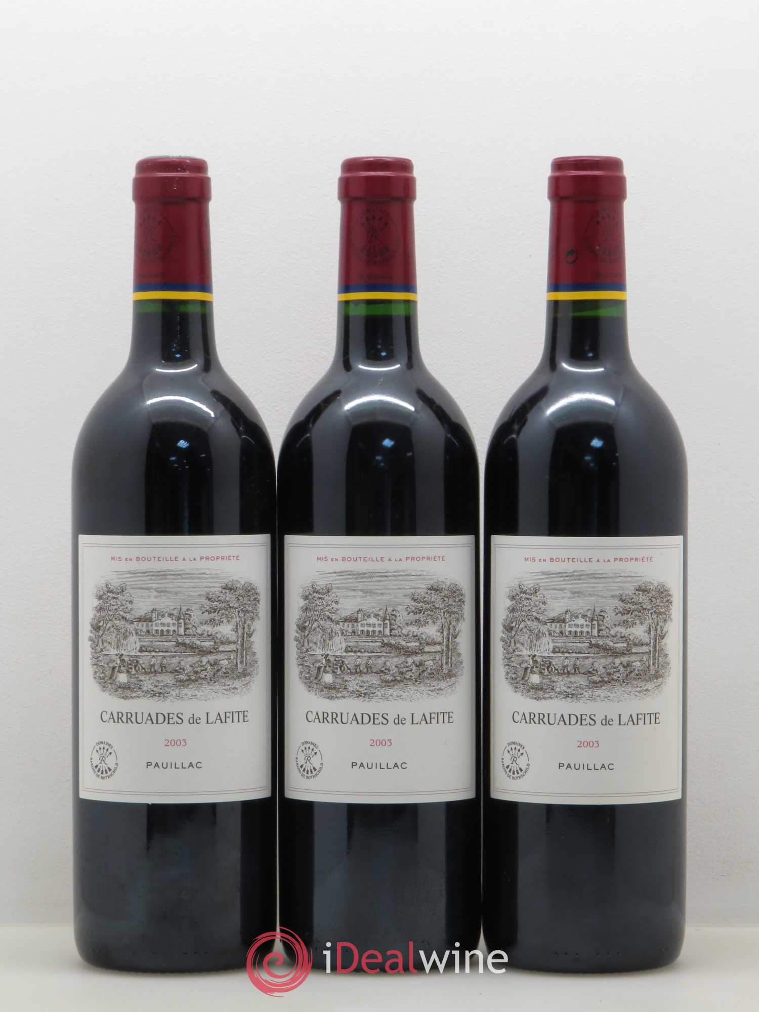 Carruades de Lafite Rothschild Second Vin 2003 - Lot de 6 bouteilles - 3