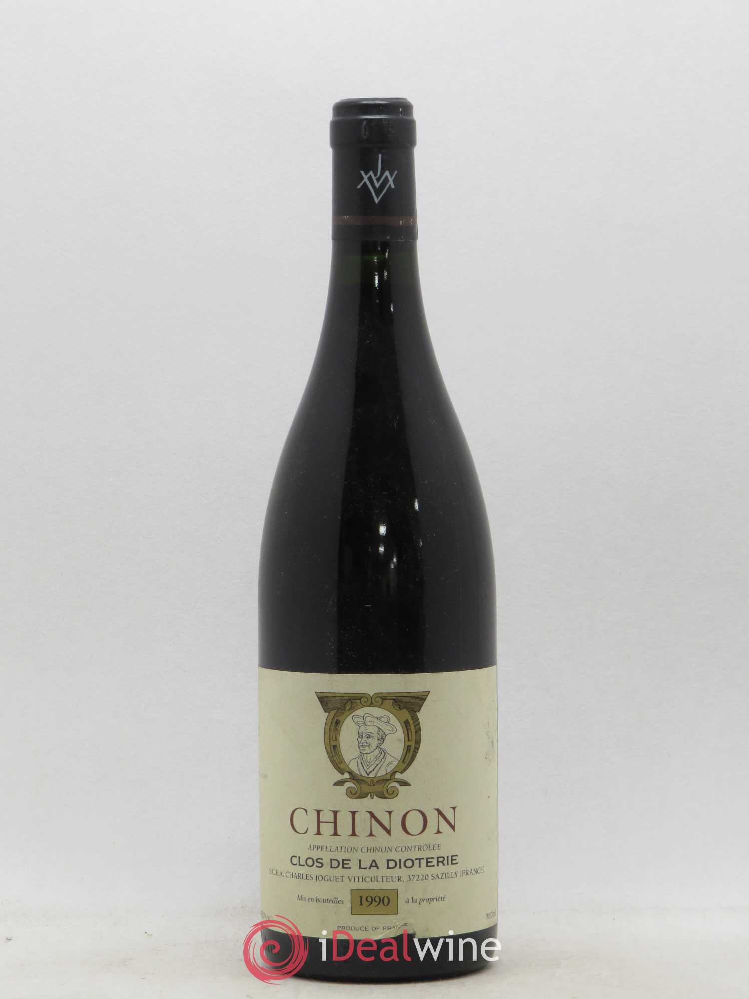 Chinon Clos de La Dioterie Charles Joguet 1990 - Lot de 1 bouteille - 0