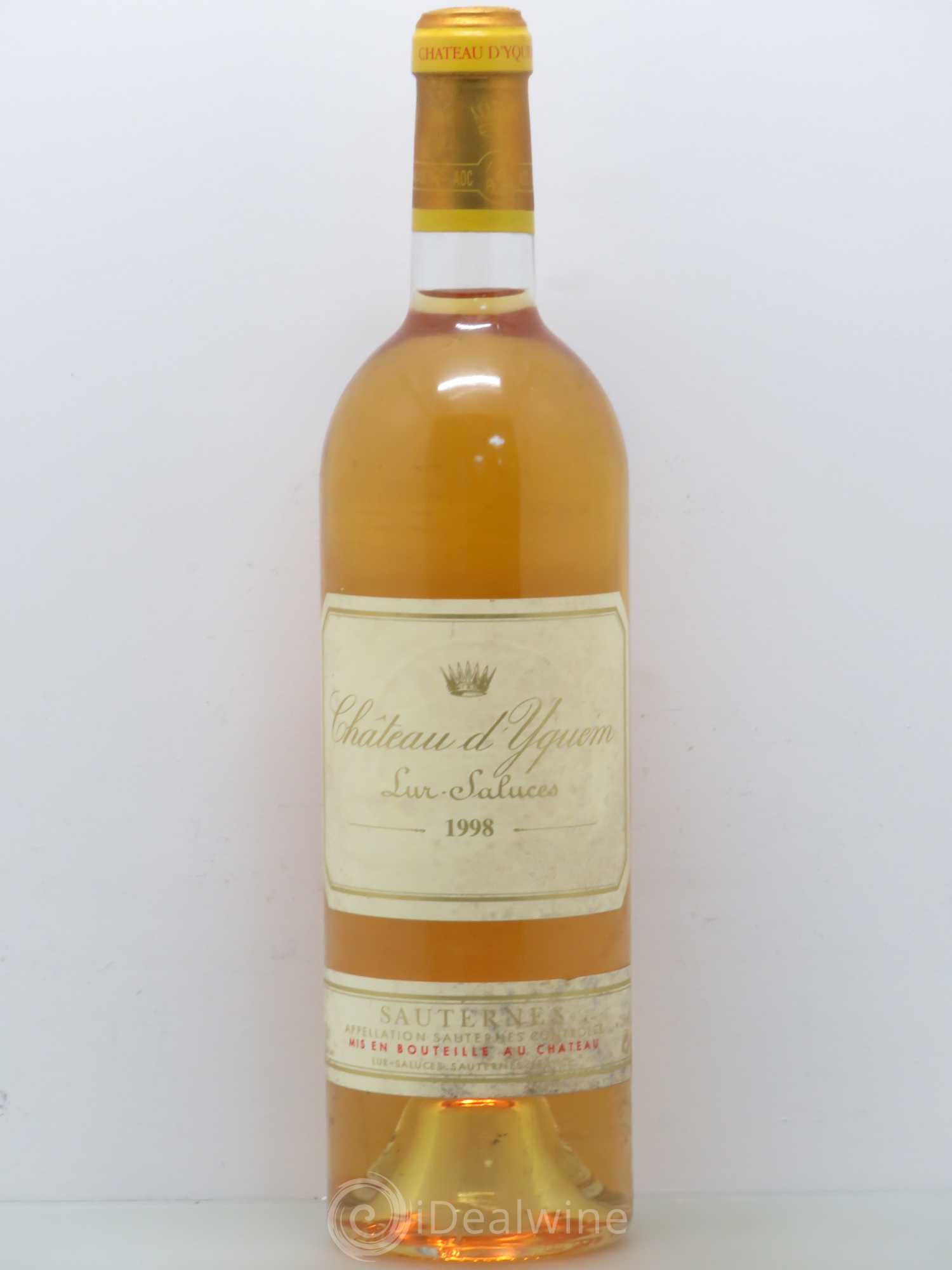 Château d' Yquem 1er Cru Classé Supérieur 1998 - Lotto di 1 bottiglia - 0