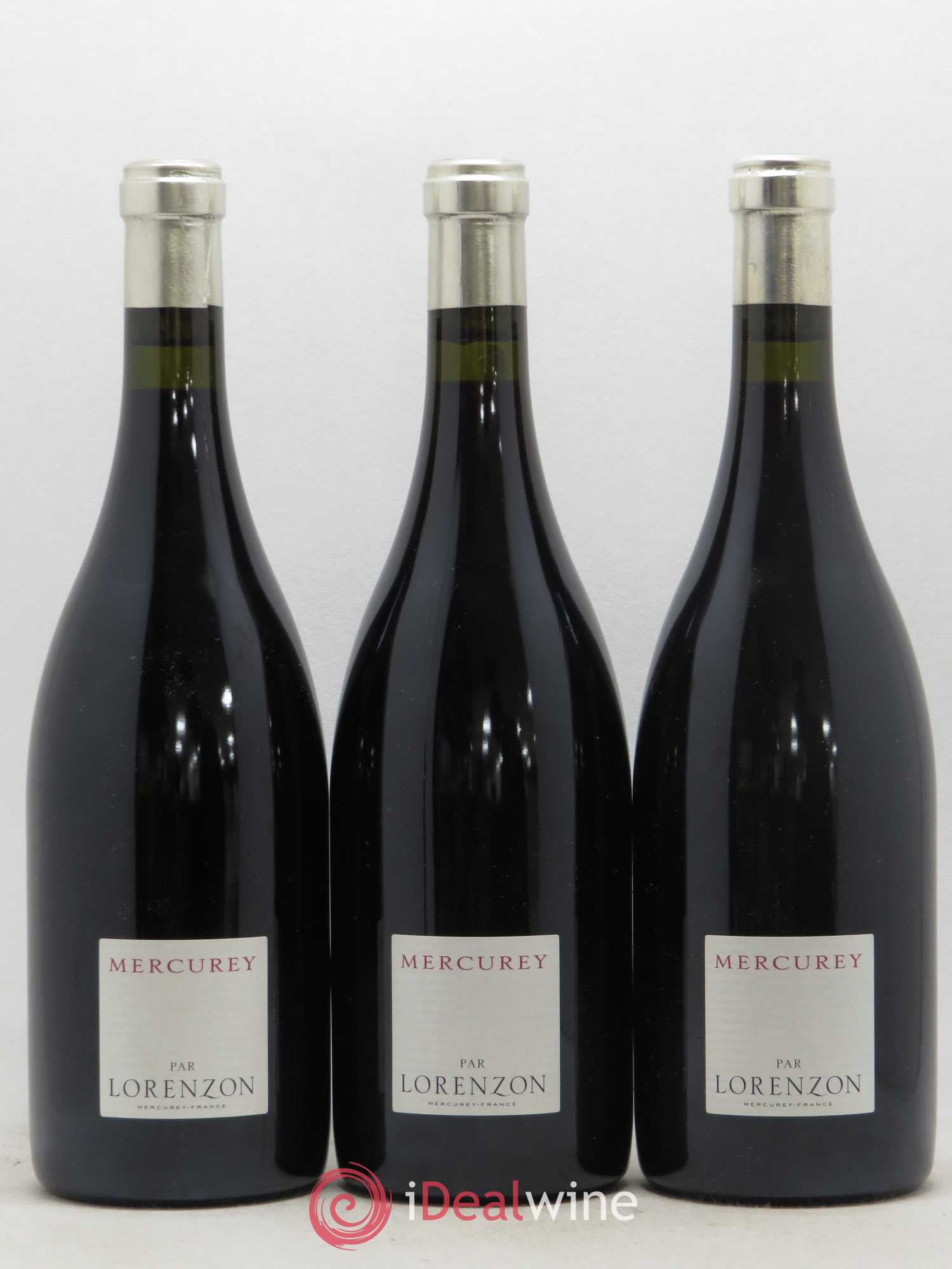 Mercurey Bruno Lorenzon 2005 - Lot de 3 bouteilles - 0