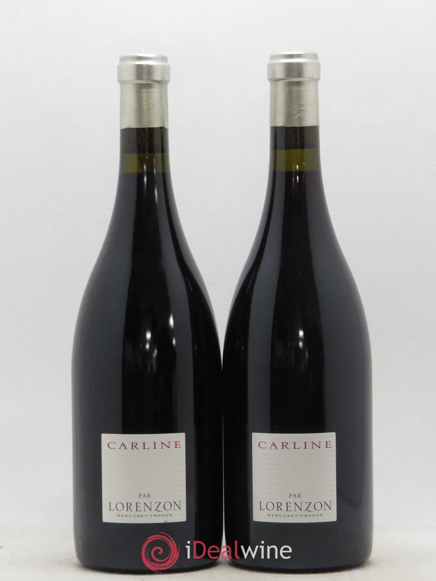 Mercurey 1er Cru Champs Martin Carline Bruno Lorenzon (sans prix de réserve) 2008 - Posten von 2 Flaschen - 0