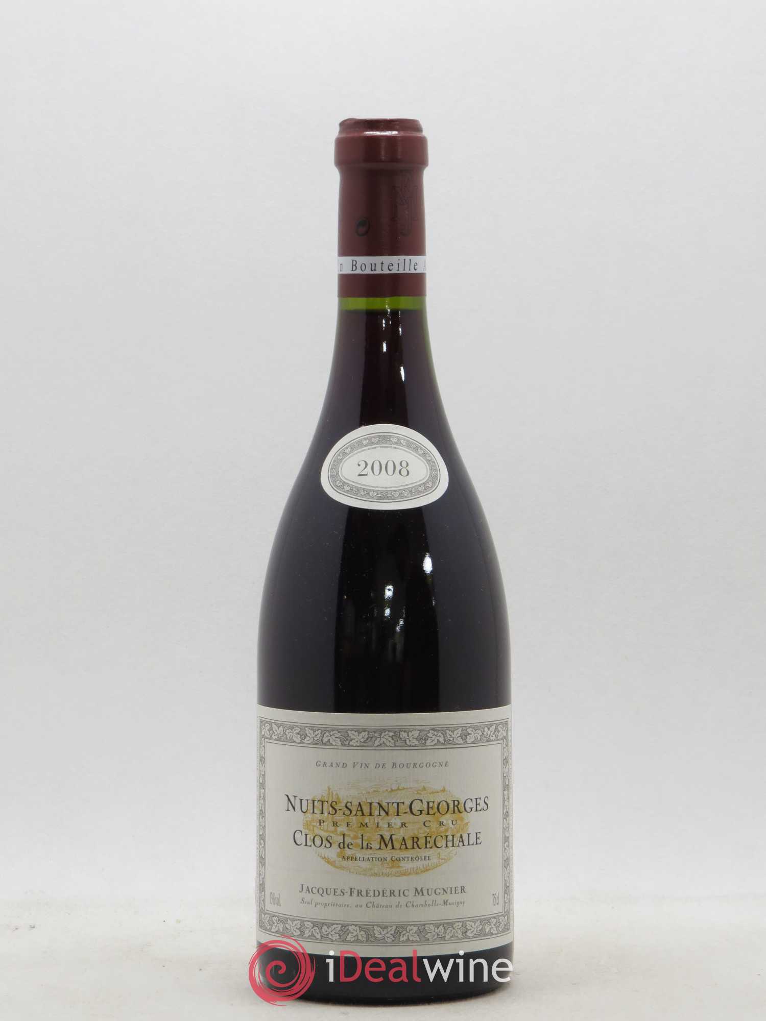 Nuits-Saint-Georges 1er Cru Clos de La Maréchale Jacques-Frédéric Mugnier 2008 - Lot de 1 bouteille - 0