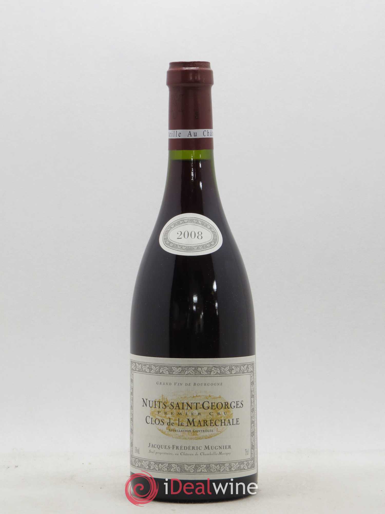Nuits-Saint-Georges 1er Cru Clos de La Maréchale Jacques-Frédéric Mugnier 2008 - Lot de 1 bouteille - 0