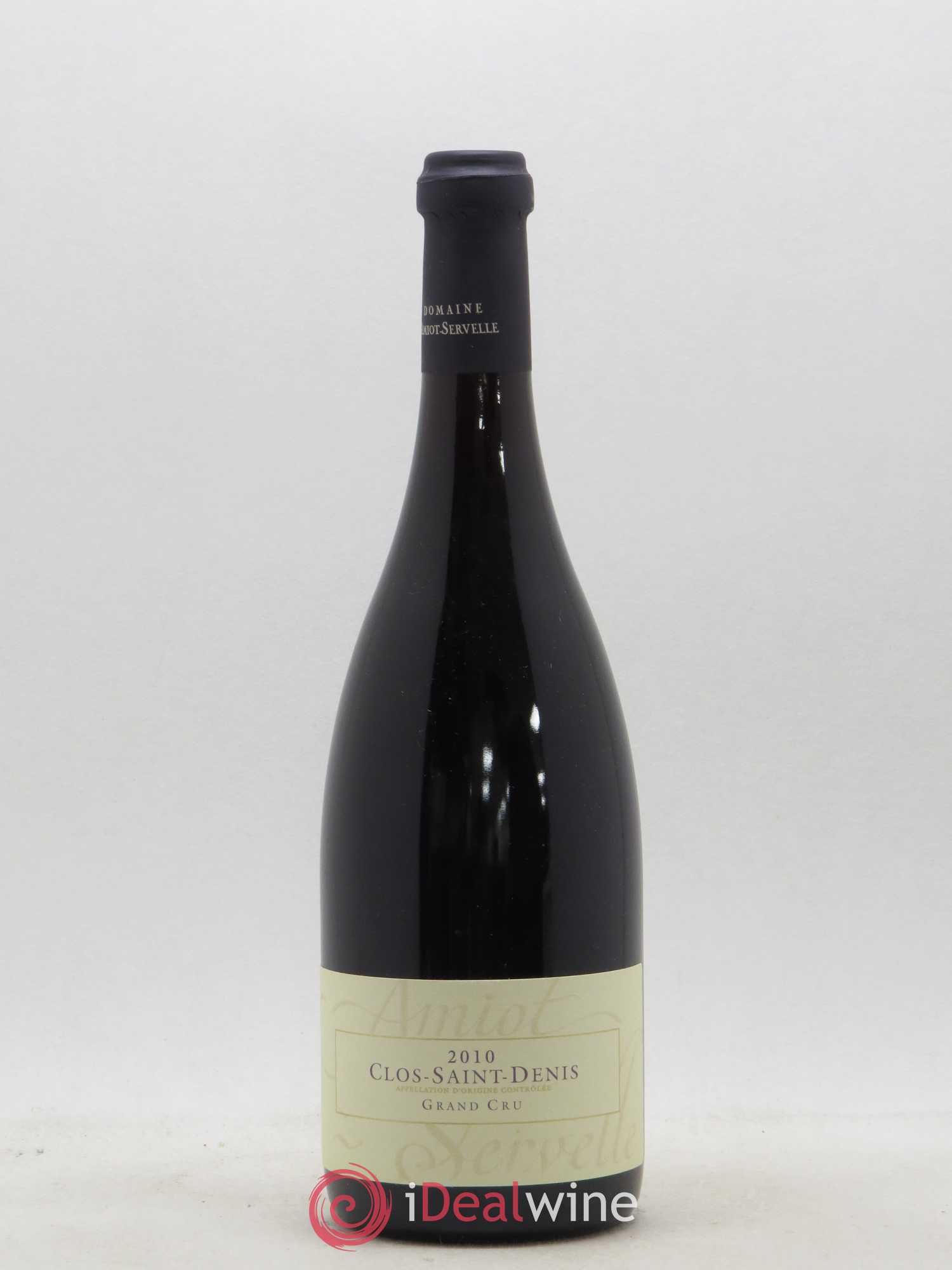 Clos Saint-Denis Grand Cru Amiot Servelle 2010 - Lot de 1 bouteille - 0