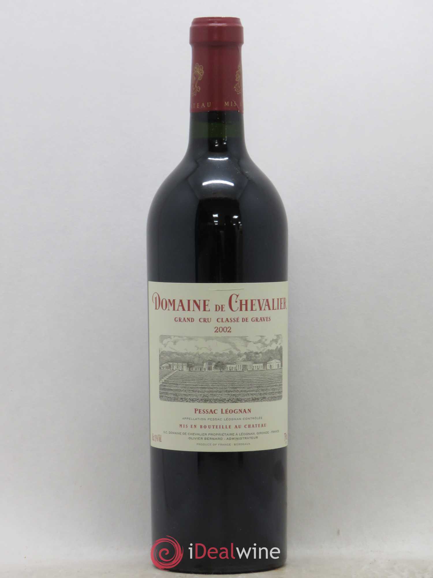 Domaine de Chevalier Cru Classé de Graves 2002 - Lot de 1 bouteille - 0