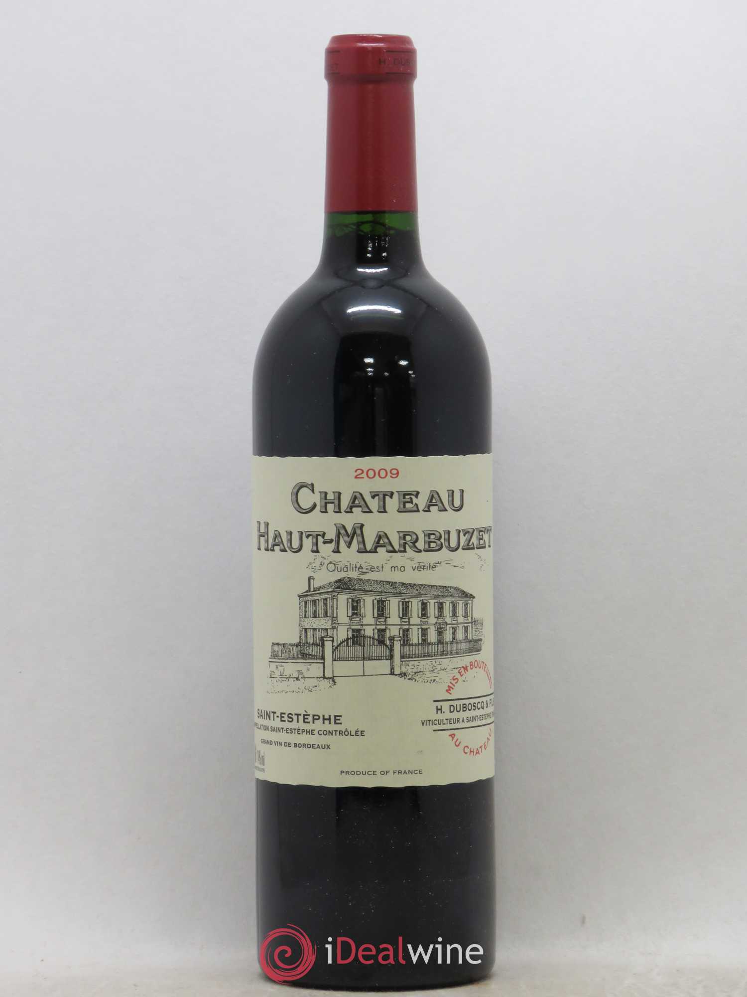 Château Haut Marbuzet 2009 - Lot de 1 bouteille - 0