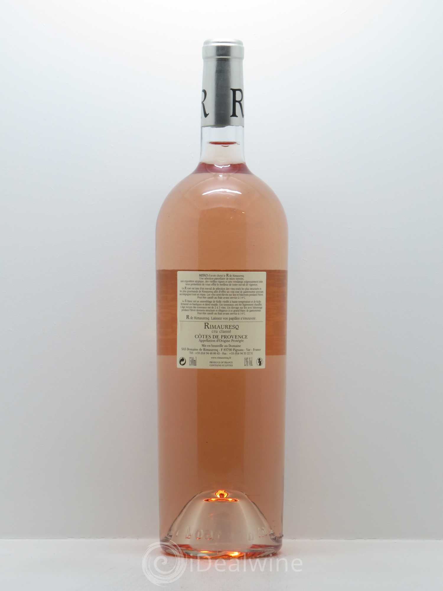 Côtes de Provence Rimauresq Cru Classé R de Rimauresq 2016 - Posten von 1 Magnum - 1