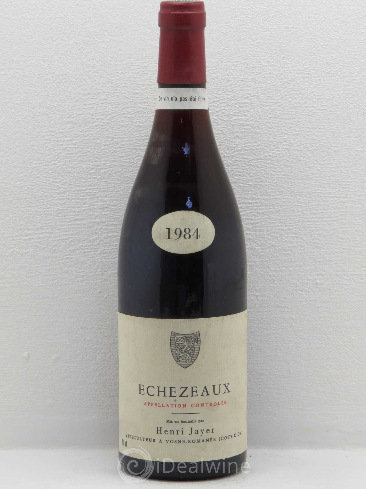 Echezeaux Grand Cru Henri Jayer 1984 - Lot de 1 bouteille - 0