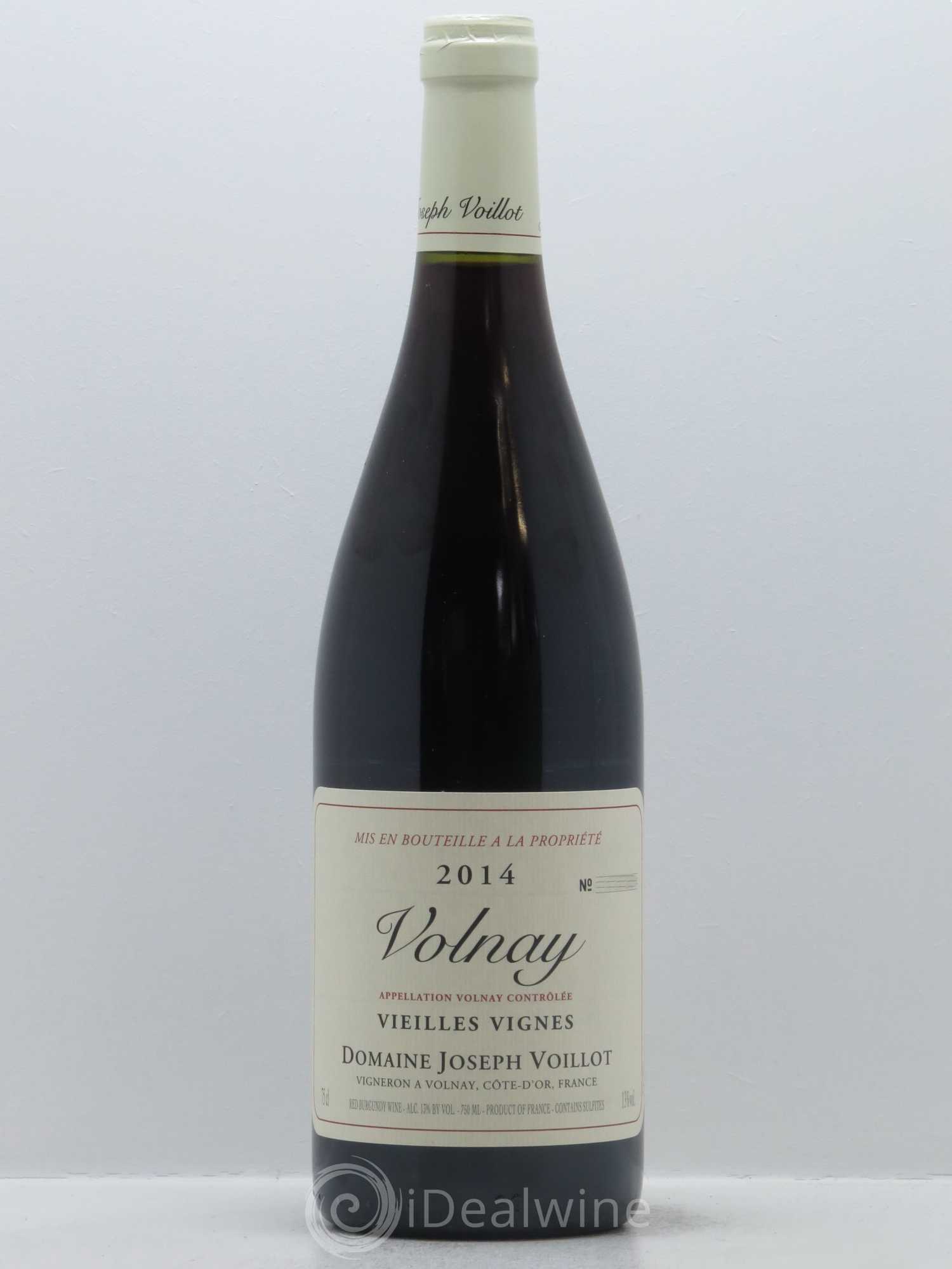 Volnay Vieilles Vignes Joseph Voillot (Domaine) 2014 - Lot de 1 bouteille - 0